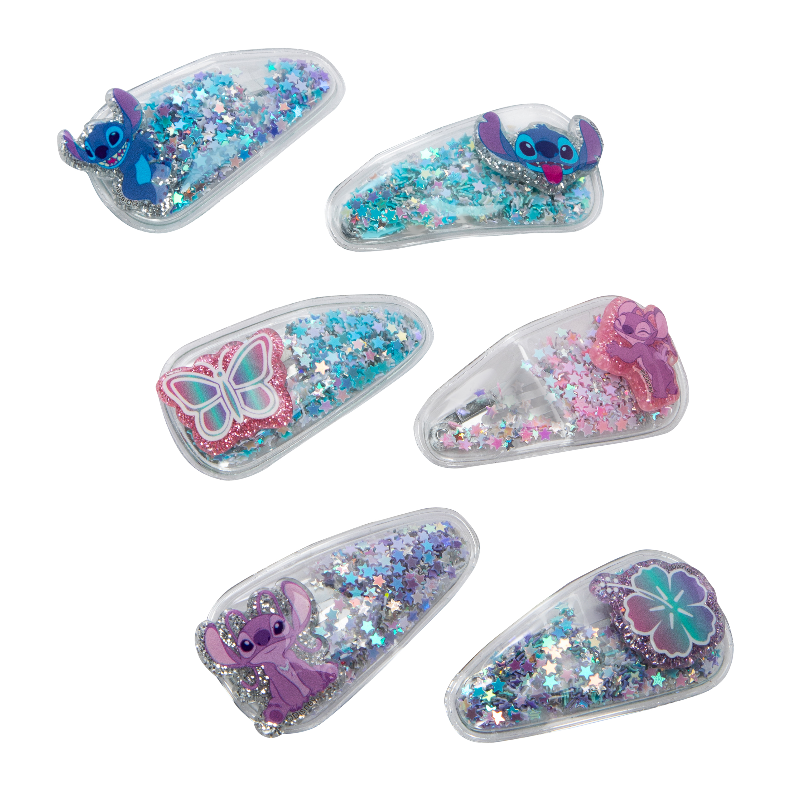 Disney Confetti Snap Clips 6-Count