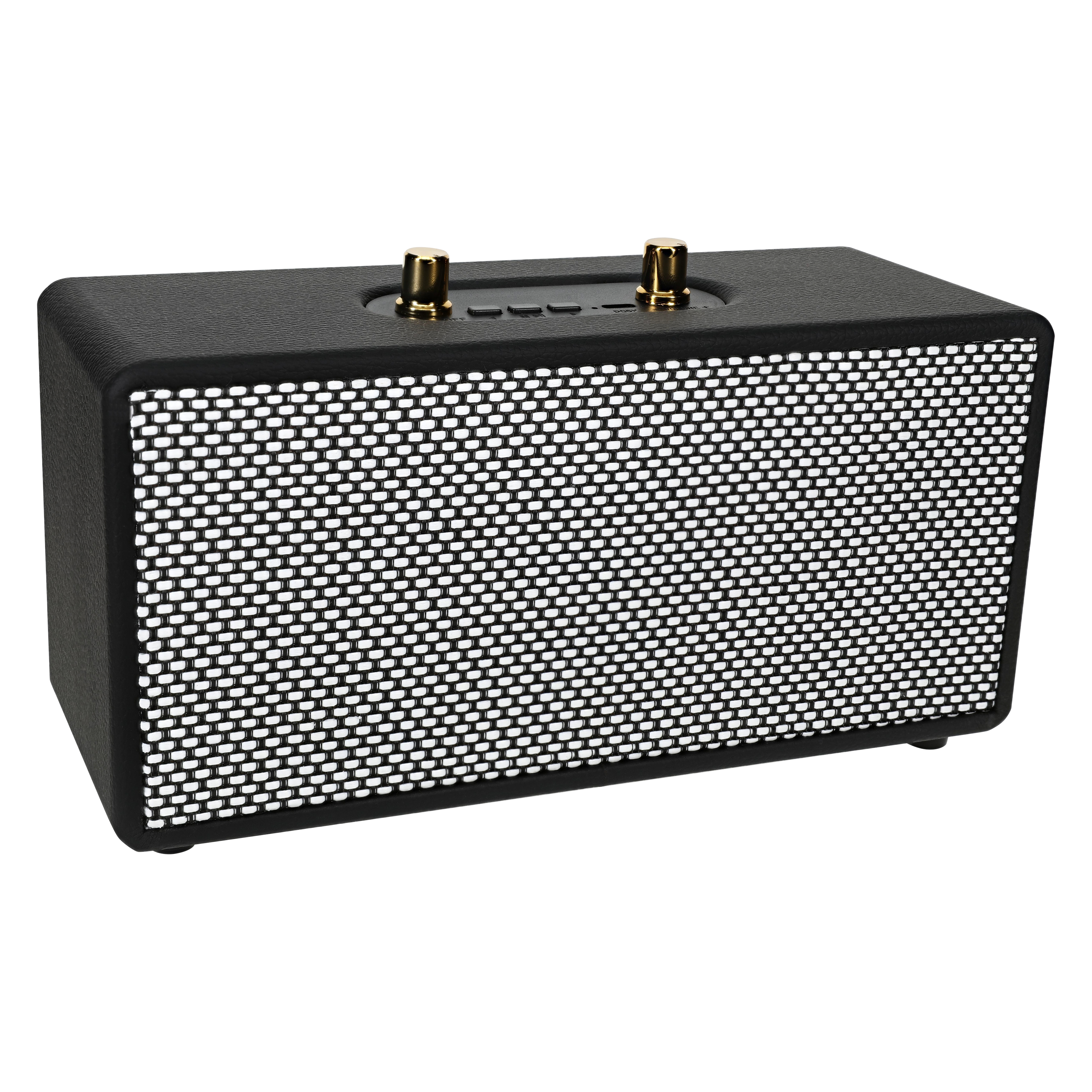 Amped Wireless Speaker With Maximum Bass 9.8in x 5.4in