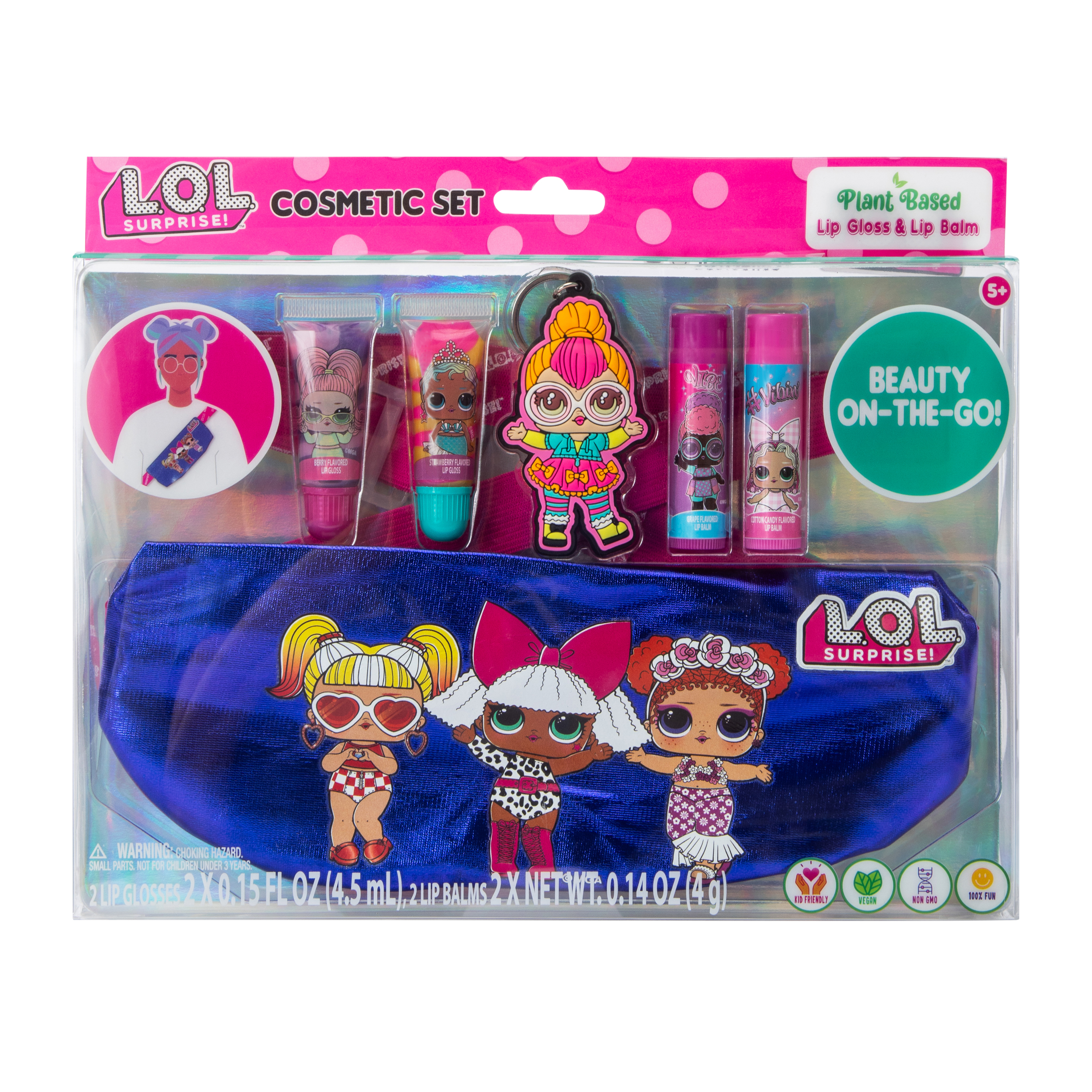 LOL Suprise! Beauty-On-The-Go! Lip Care Set