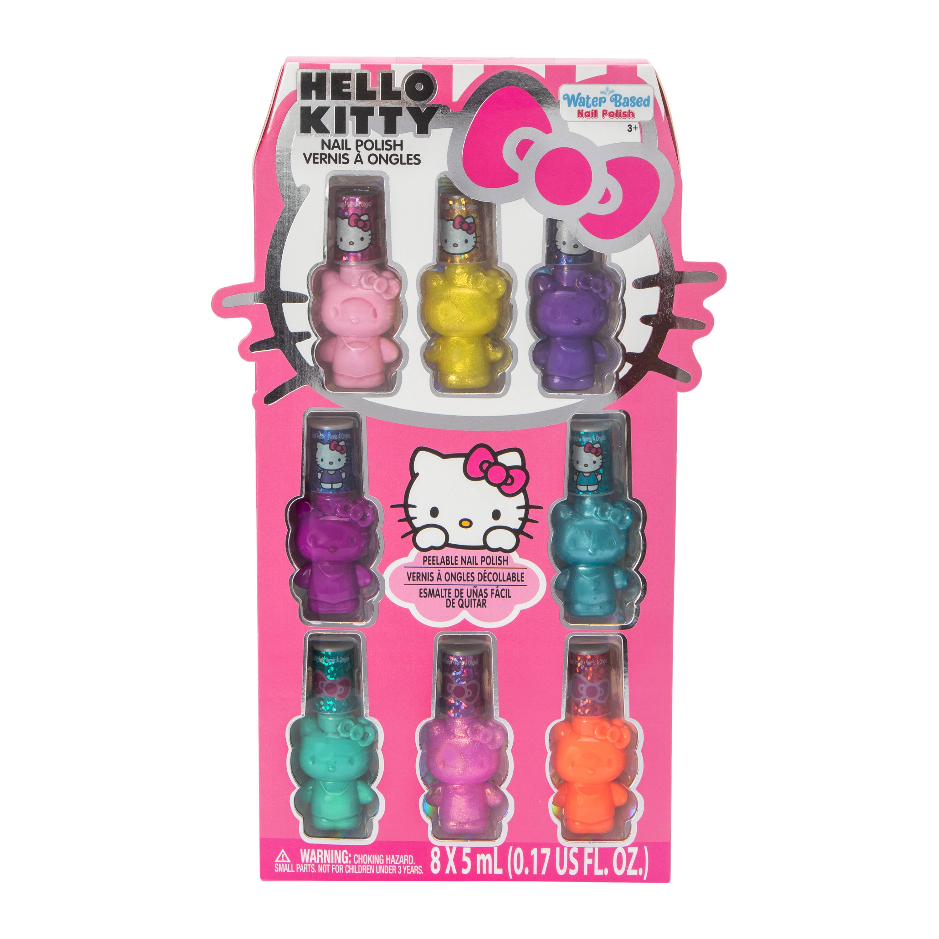 Hello Kitty® Peelable Nail Polish 8-Count