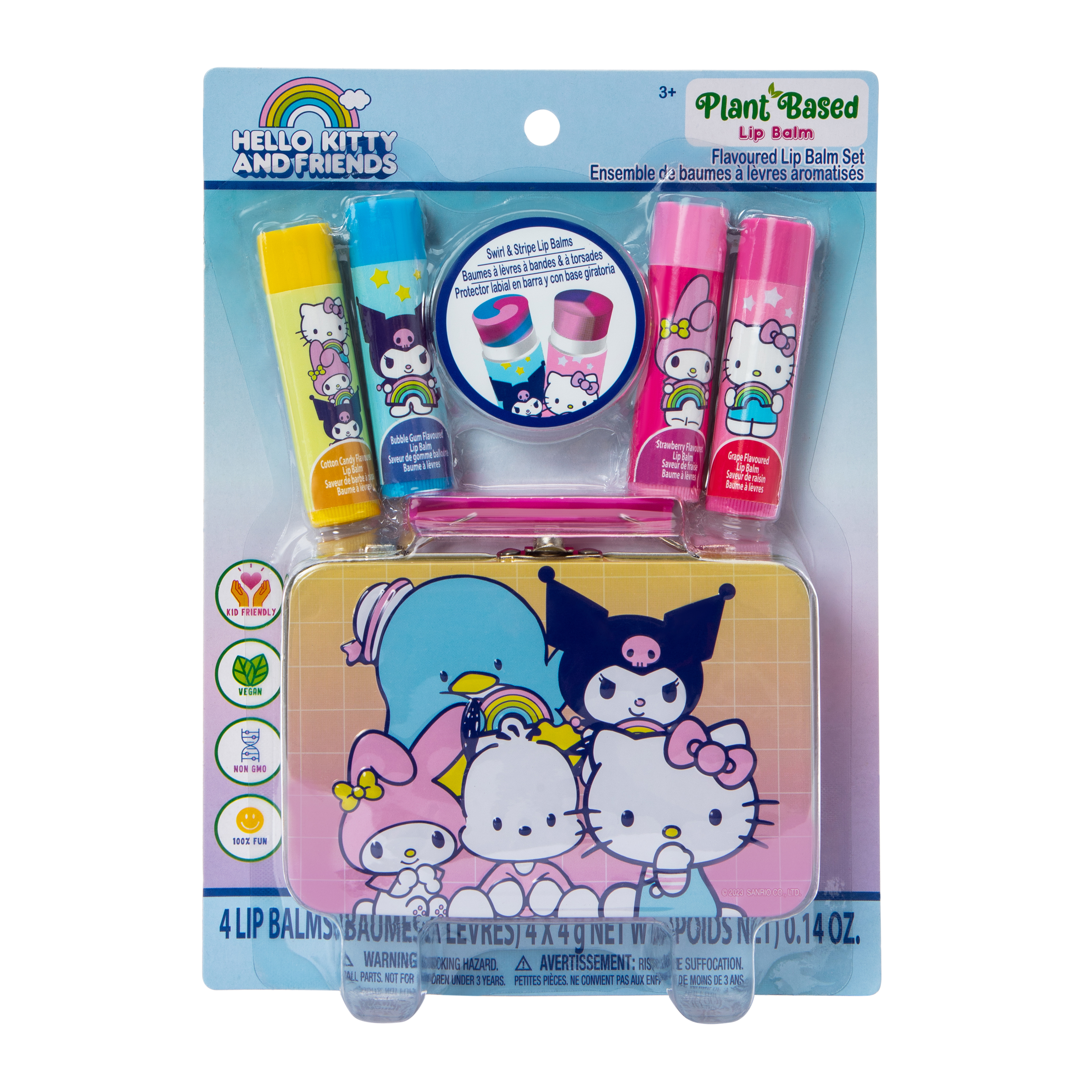 Hello Kitty And Friends® Plant-Based Lip Balm Set