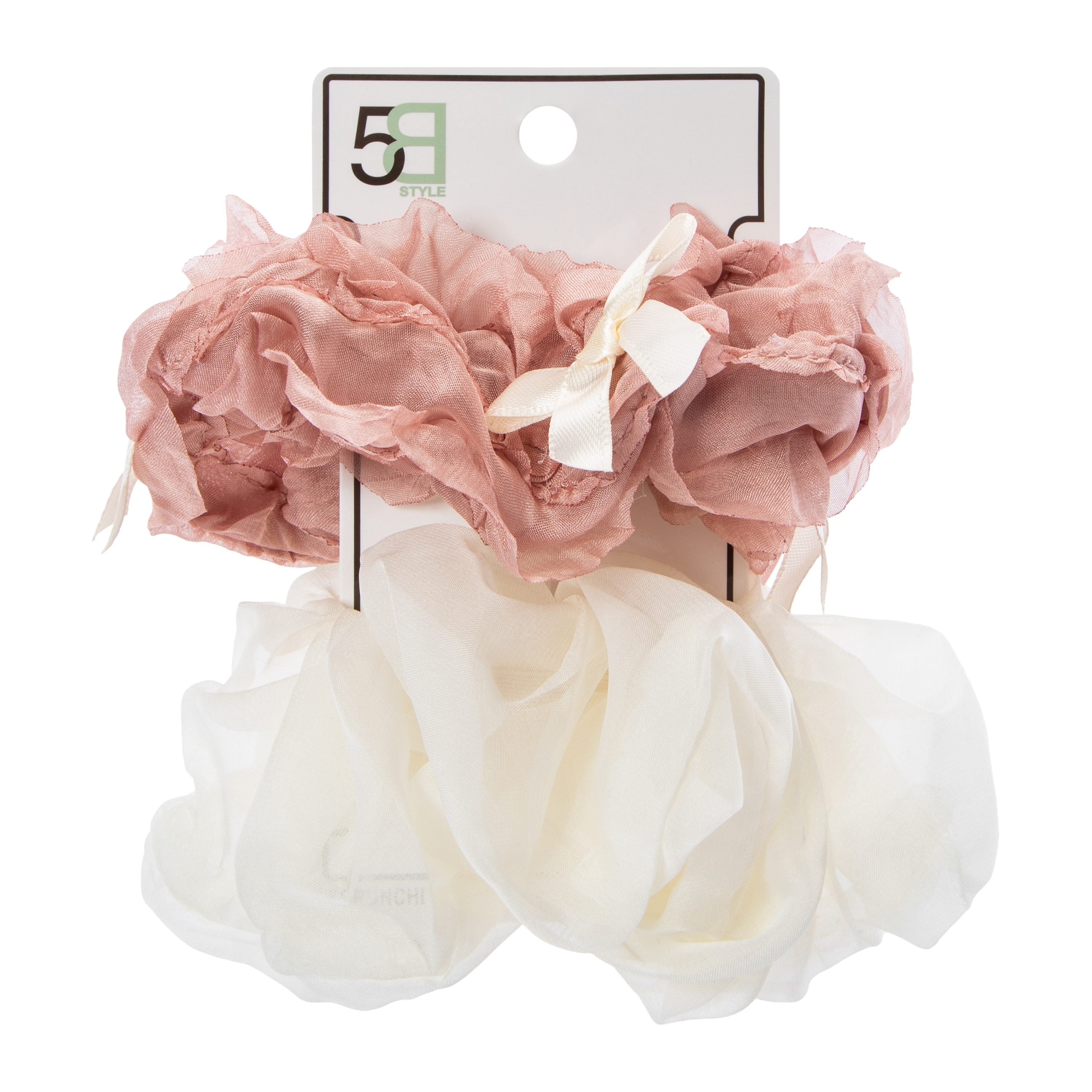 Hair Scrunchies Rubber Band 2-Pack