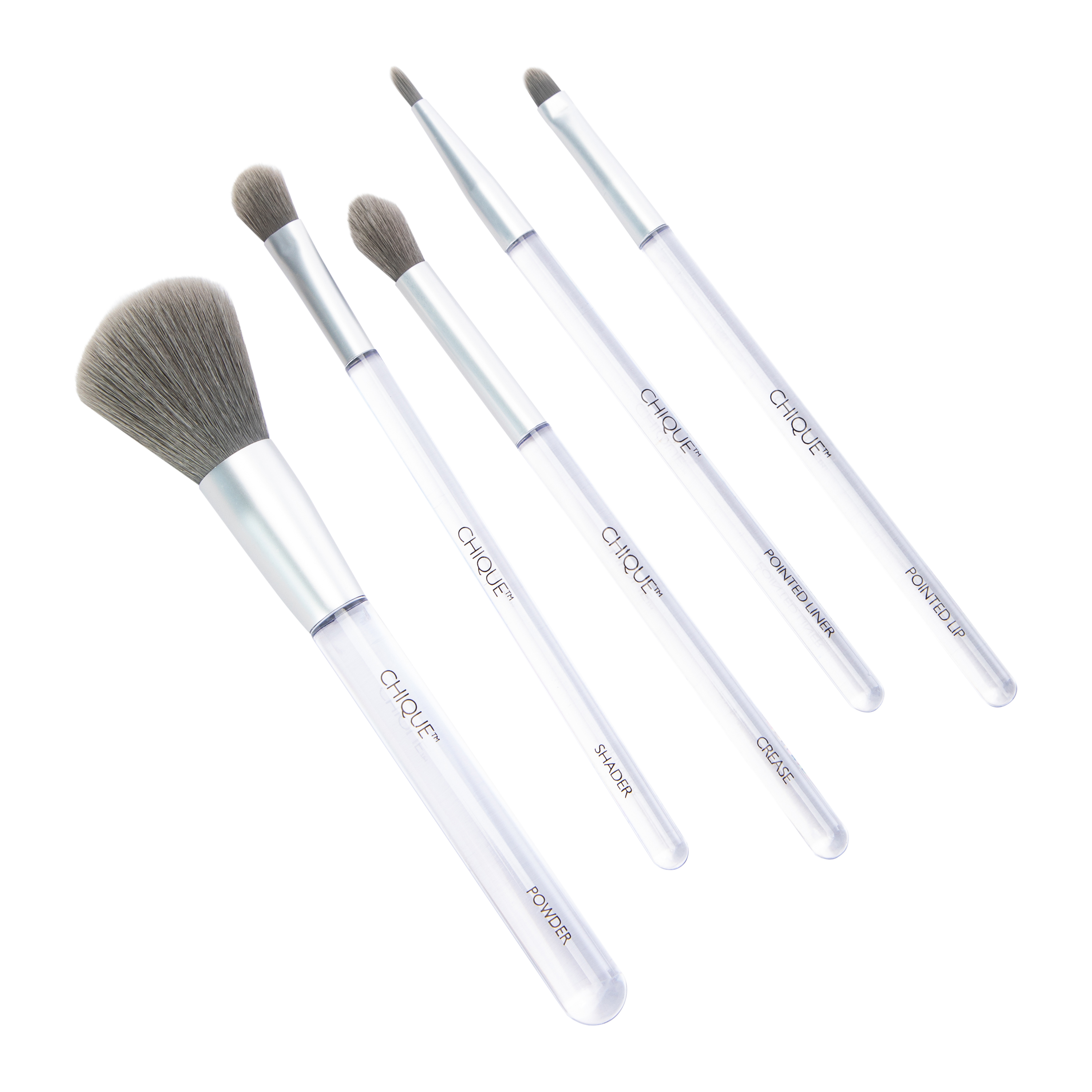Chique™ Face Kit 5-Piece Makeup Brush Set