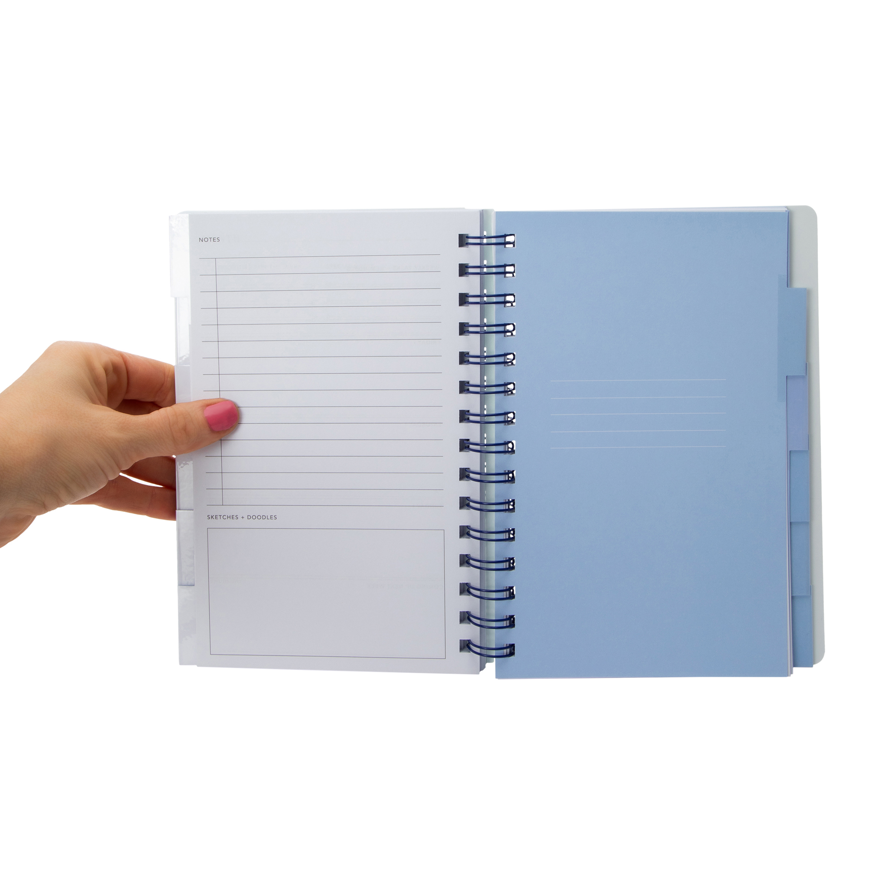 Daily Agenda Perpetual Monthly + Weekly Planner Book