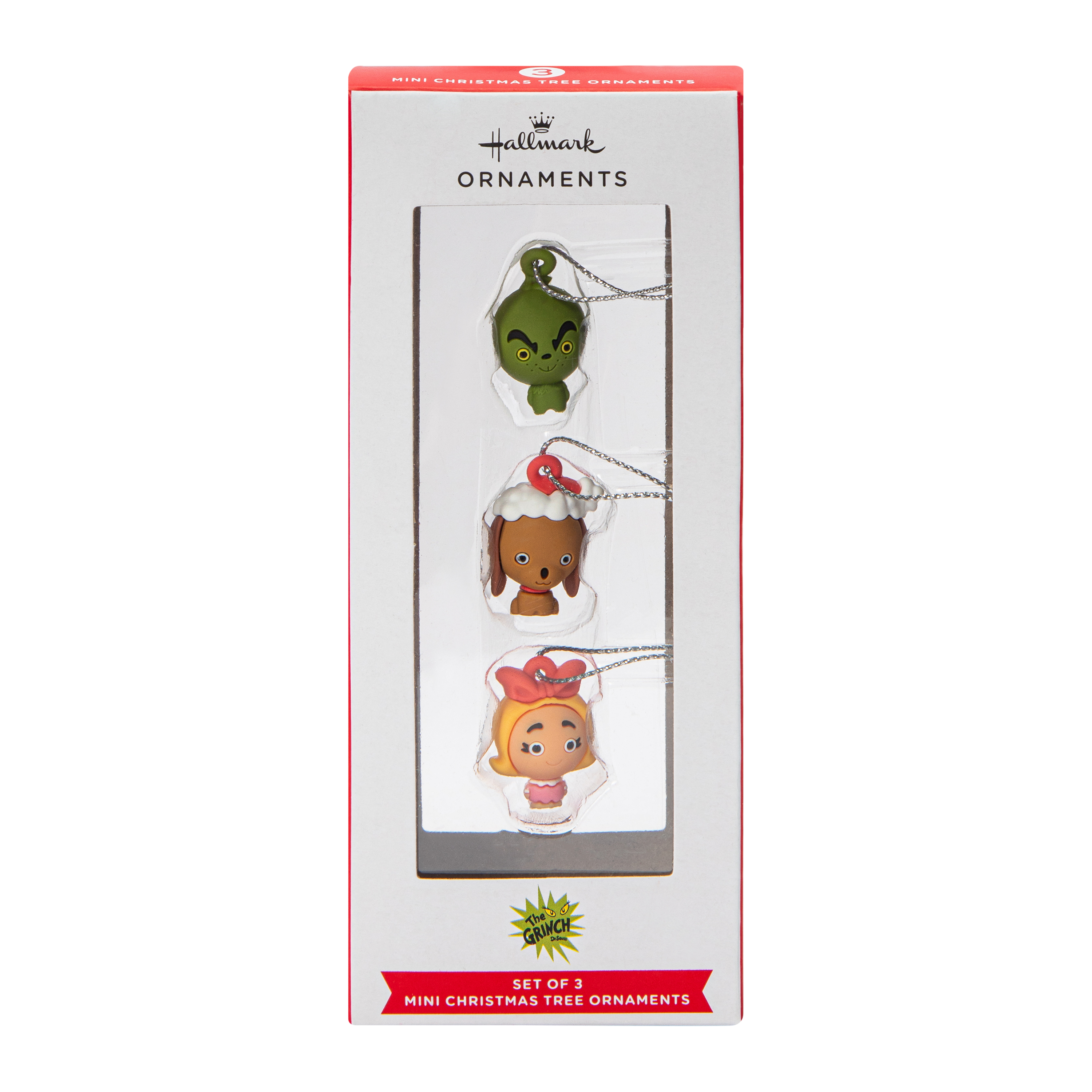 The Grinch Mini Christmas Tree Ornaments