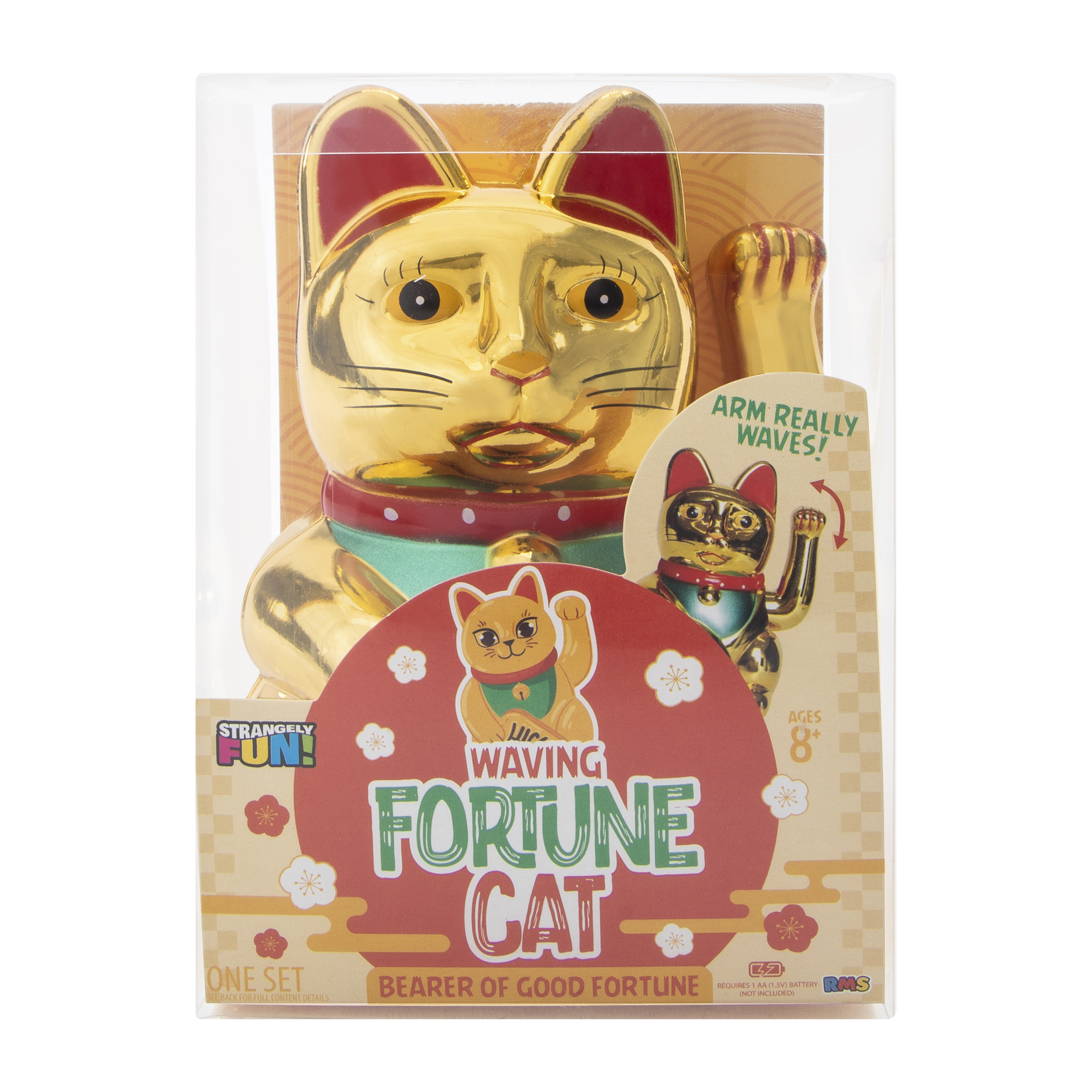 Strangely Fun! Waving Fortune Cat Set