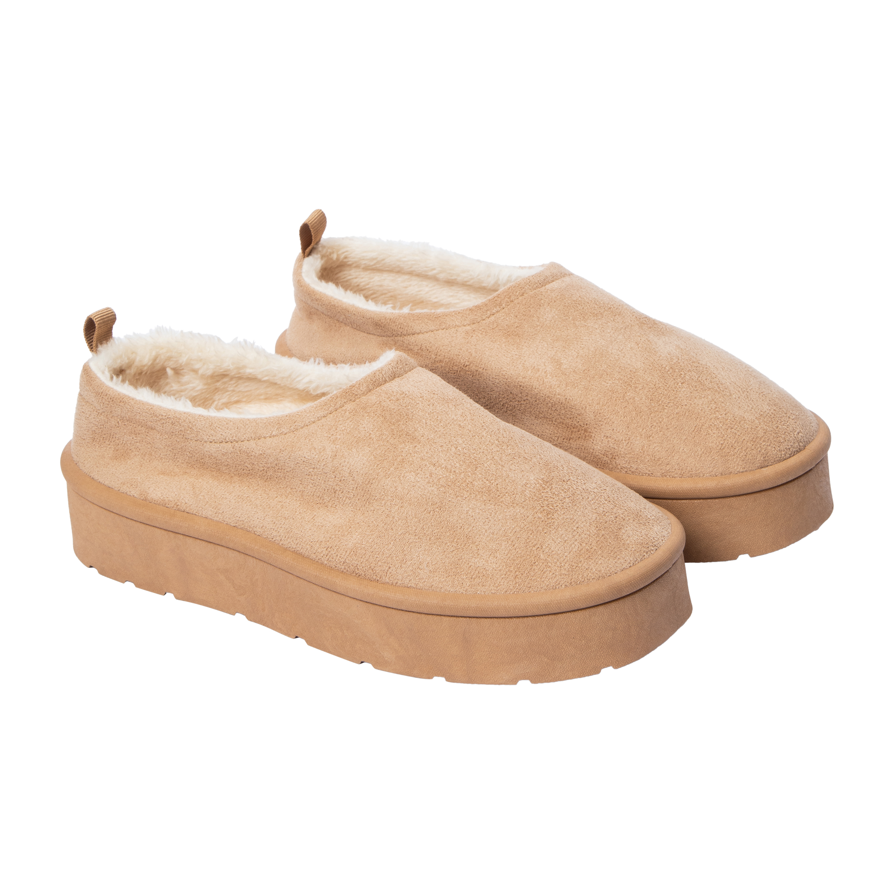 Ladies Suede Platform Shoes