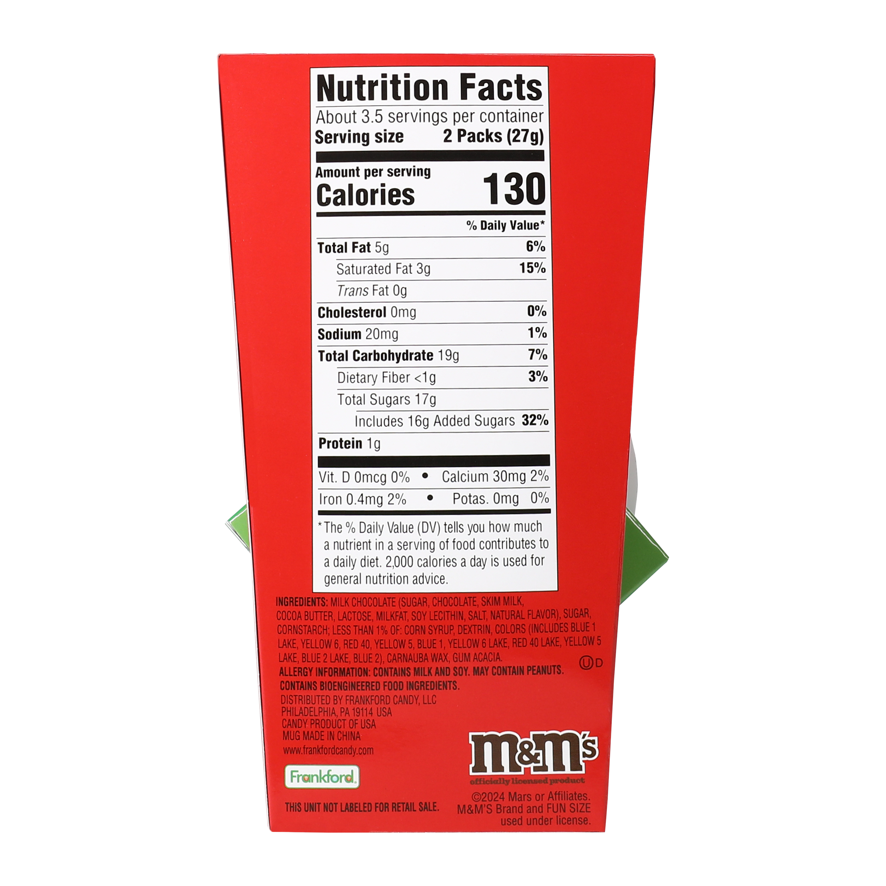 Red M&M's® Mug Set 3.02oz