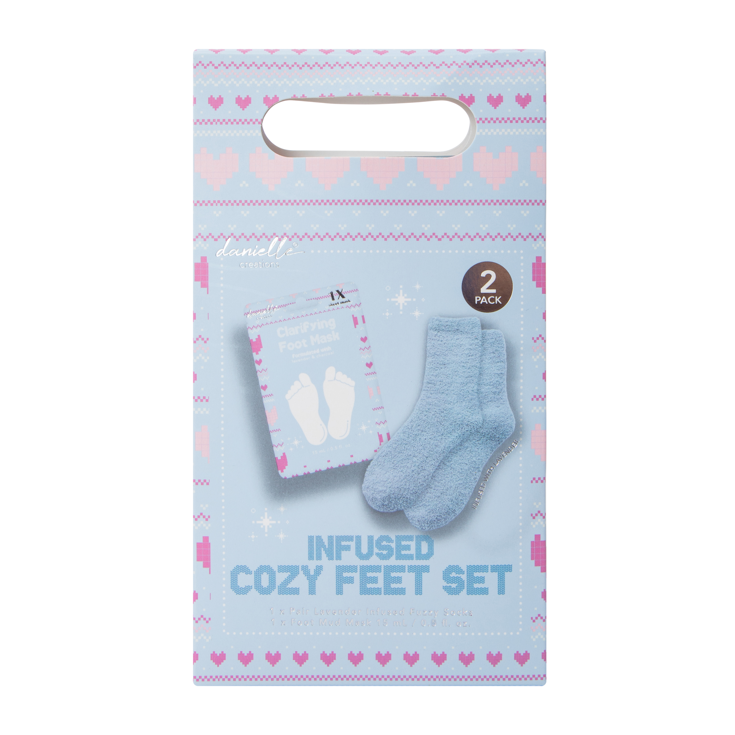 Danielle Creations® Infused Cozy Feet Set 2-Pack