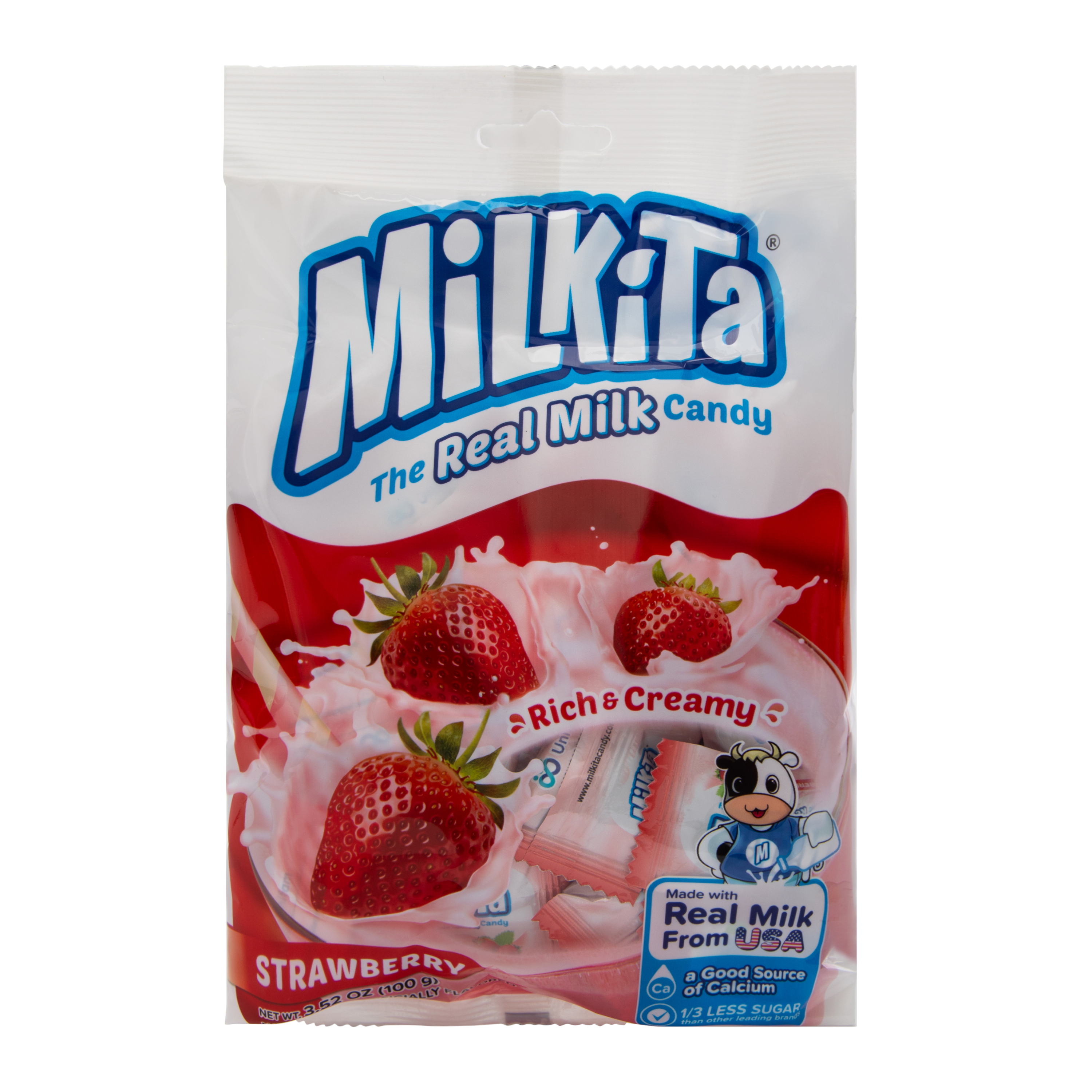 Milkita® The Real Milk Candy 3.52oz - Strawberry