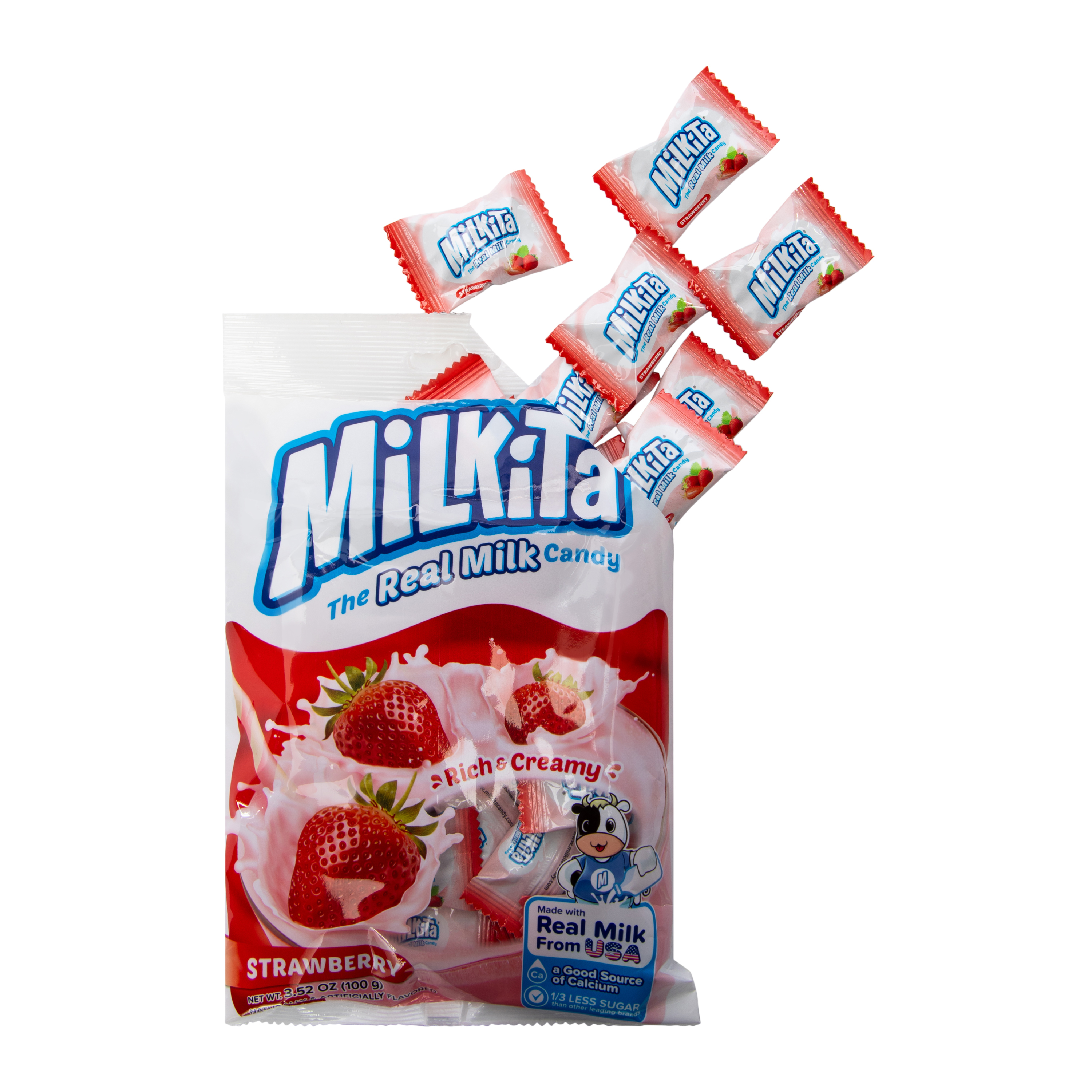 Milkita® The Real Milk Candy 3.52oz - Strawberry