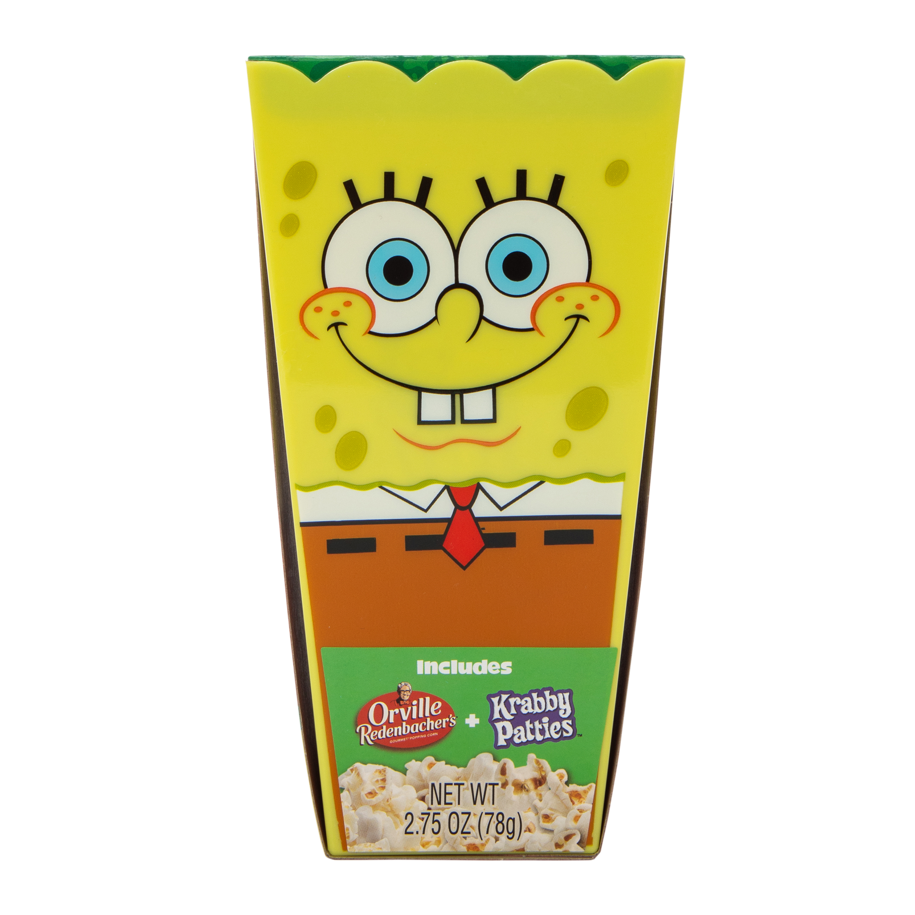 SpongeBob SquarePants™ Orville Redenbacher's® & Krabby Patties™ Movie Night Candy & Popcorn Set