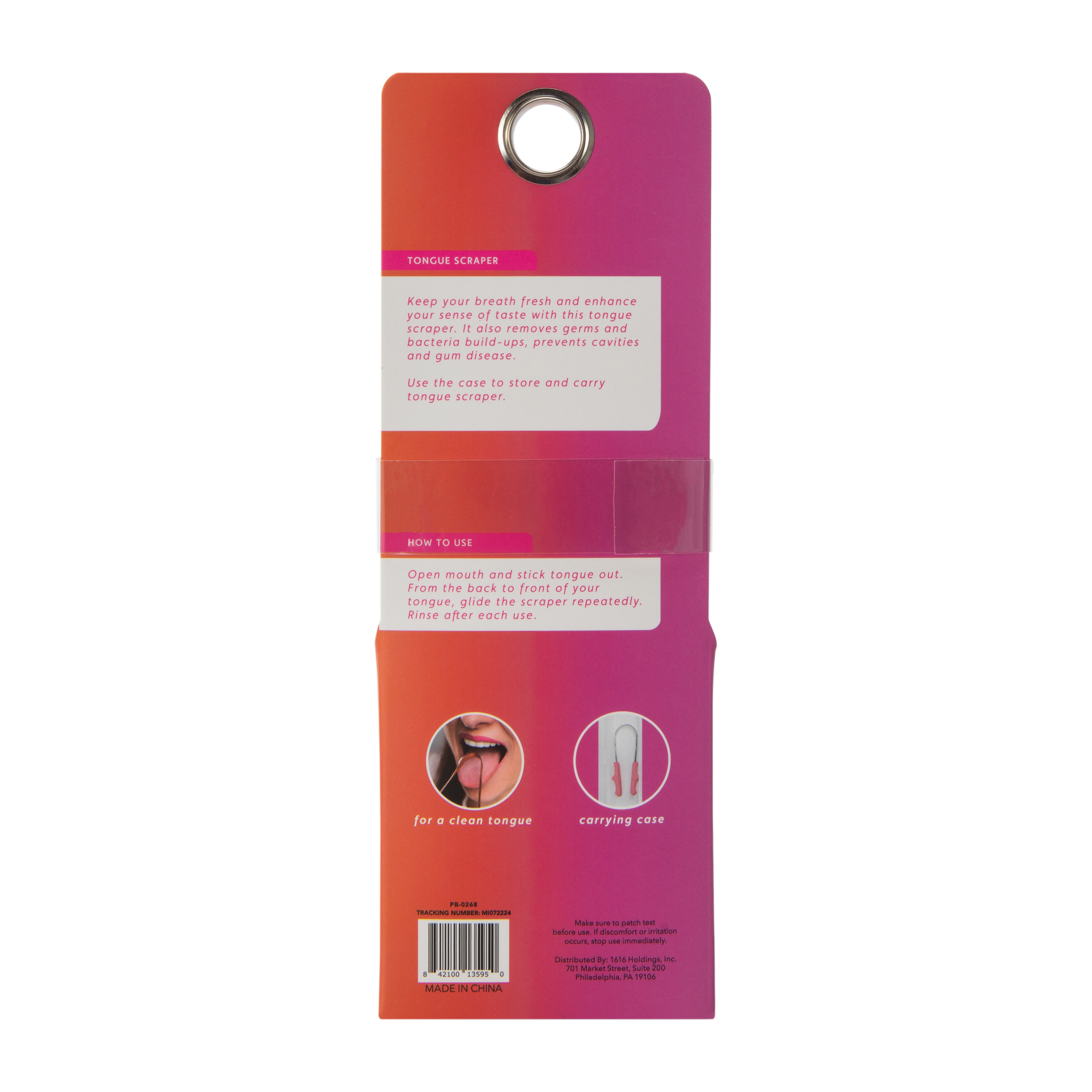 Tongue Scraper With Case