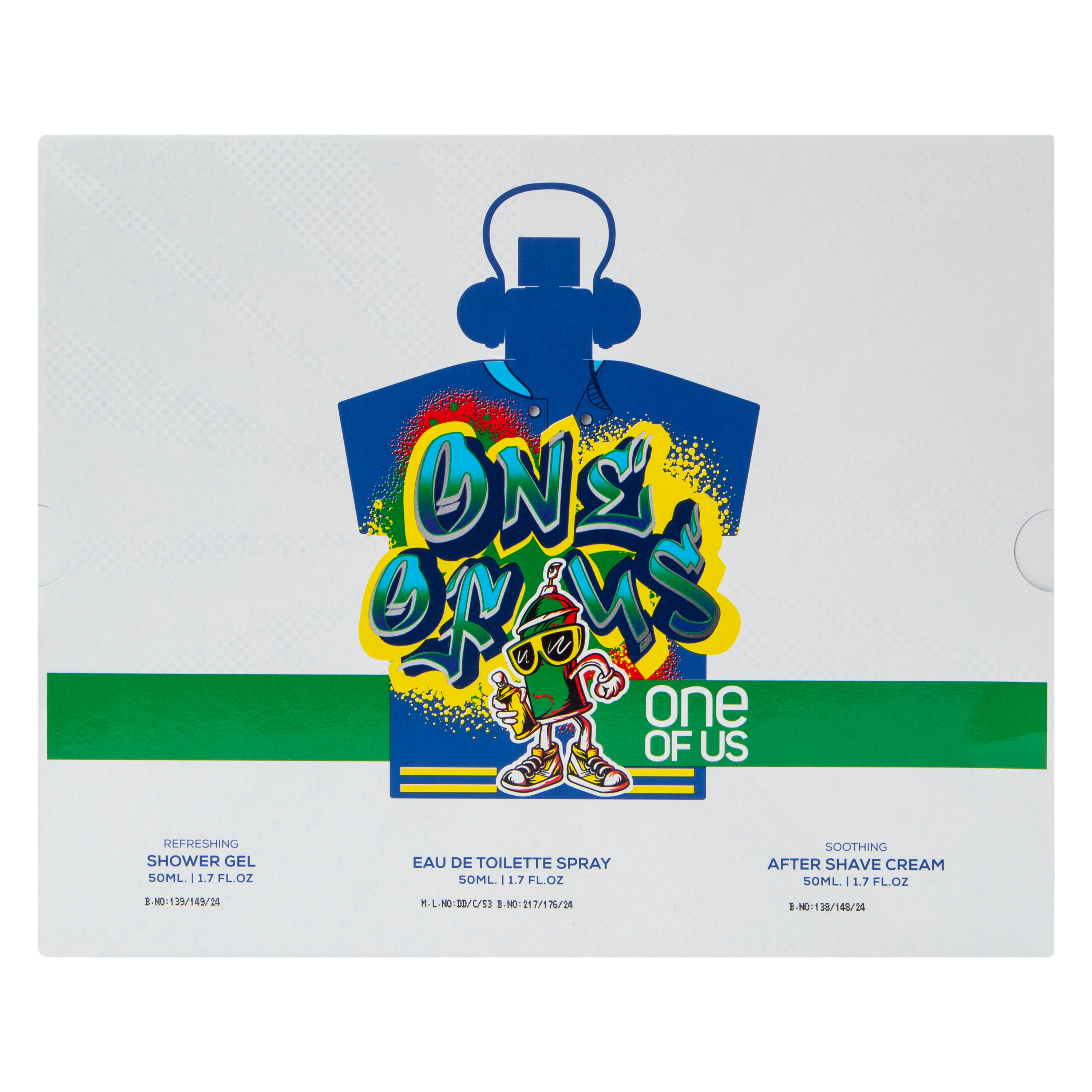 Mens One Of Us Pour Homme Fragrance Gift Set 3-Piece