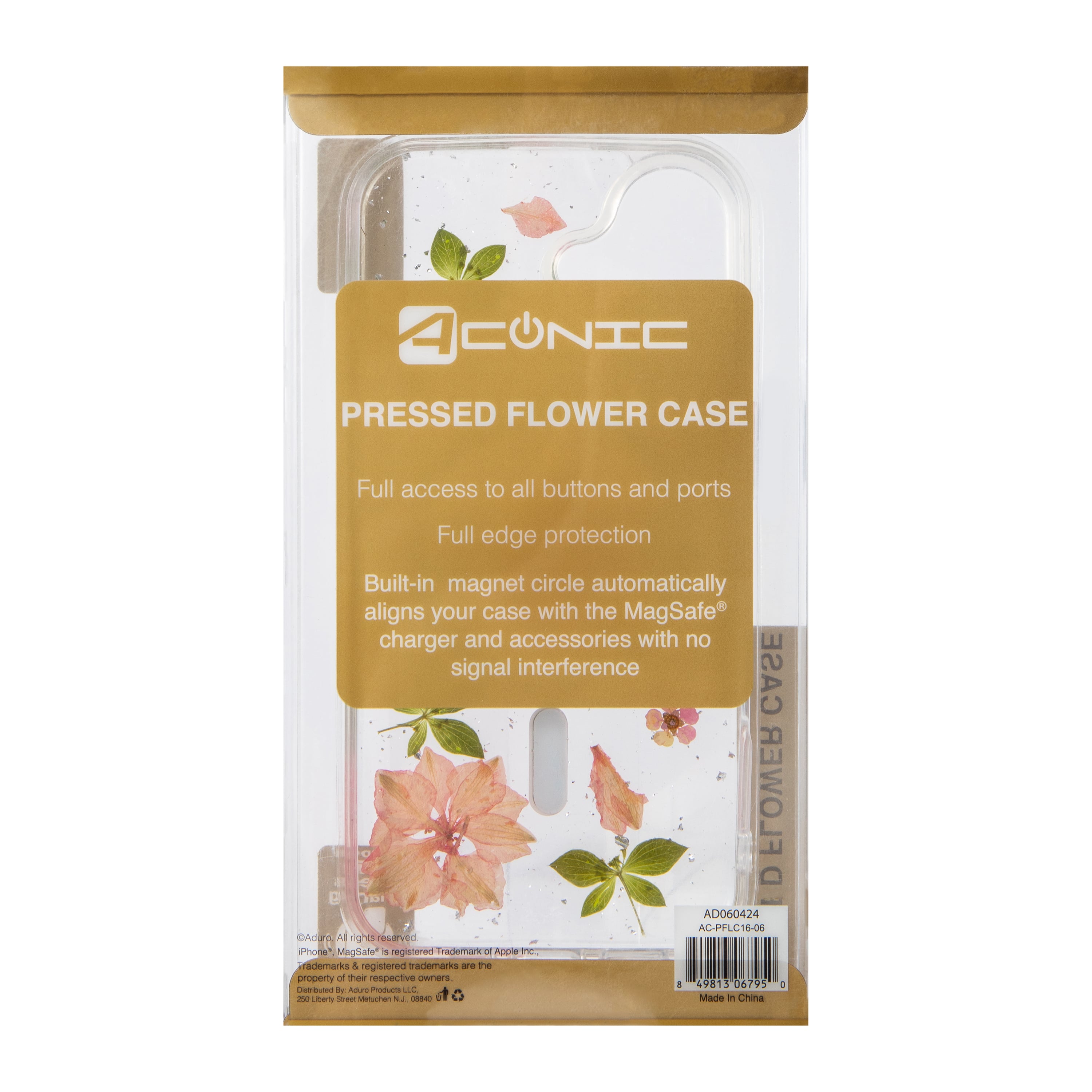 iPhone 16® Pressed Flower MagSafe® Compatible Phone Case