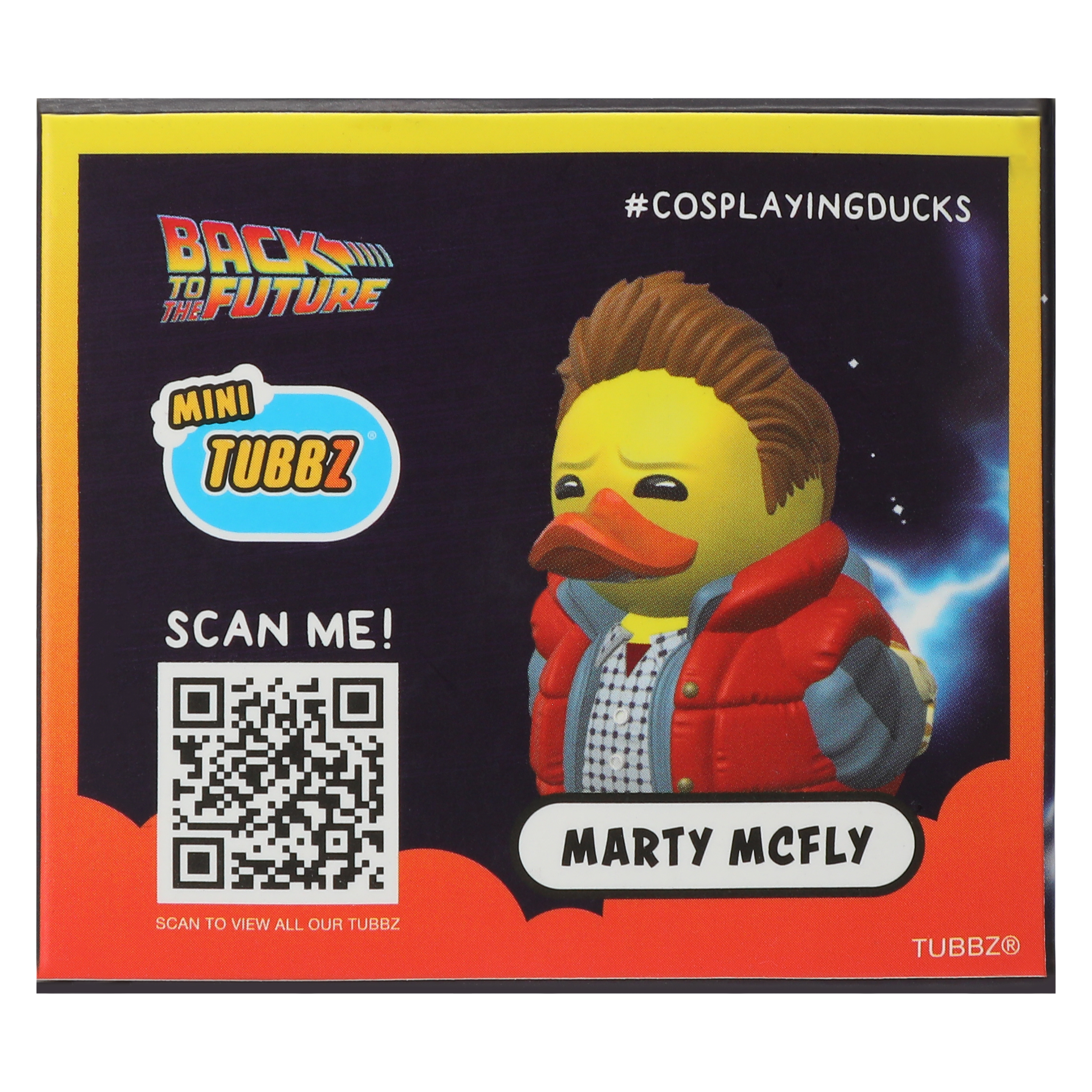 Back To The Future Mini TUBBZ® Collectible Duck - Marty McFly