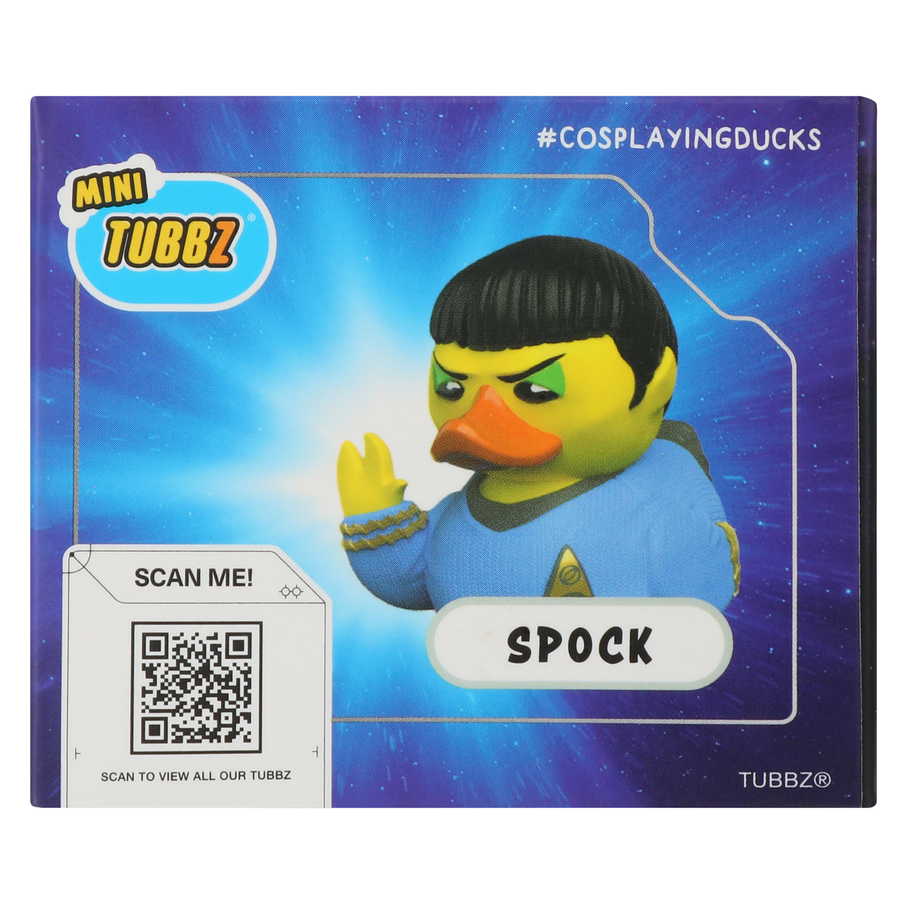 Star Trek Mini TUBBZ® Collectible Duck - Spock