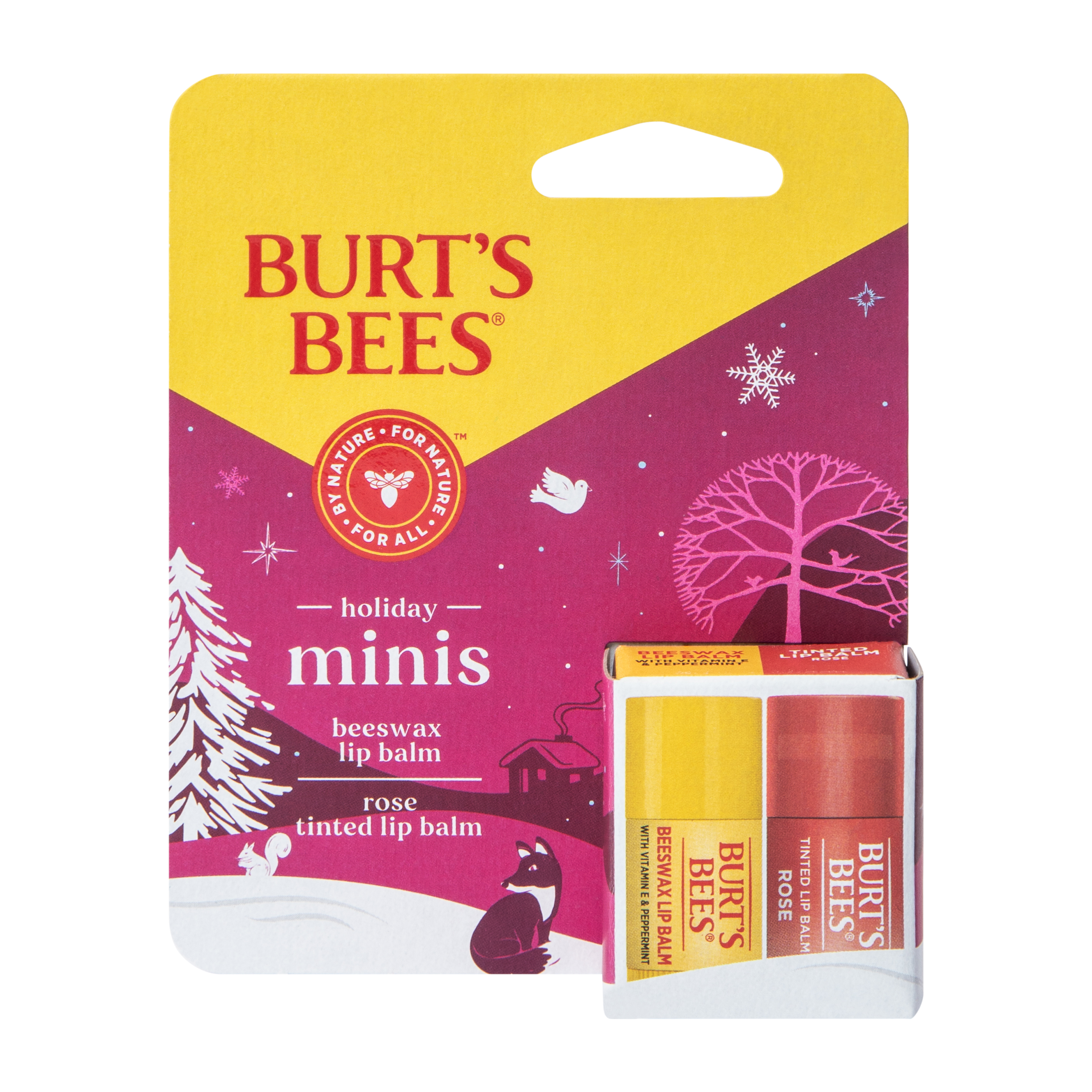 Burt's Bees® Holiday Minis Lip Balm 2-Pack