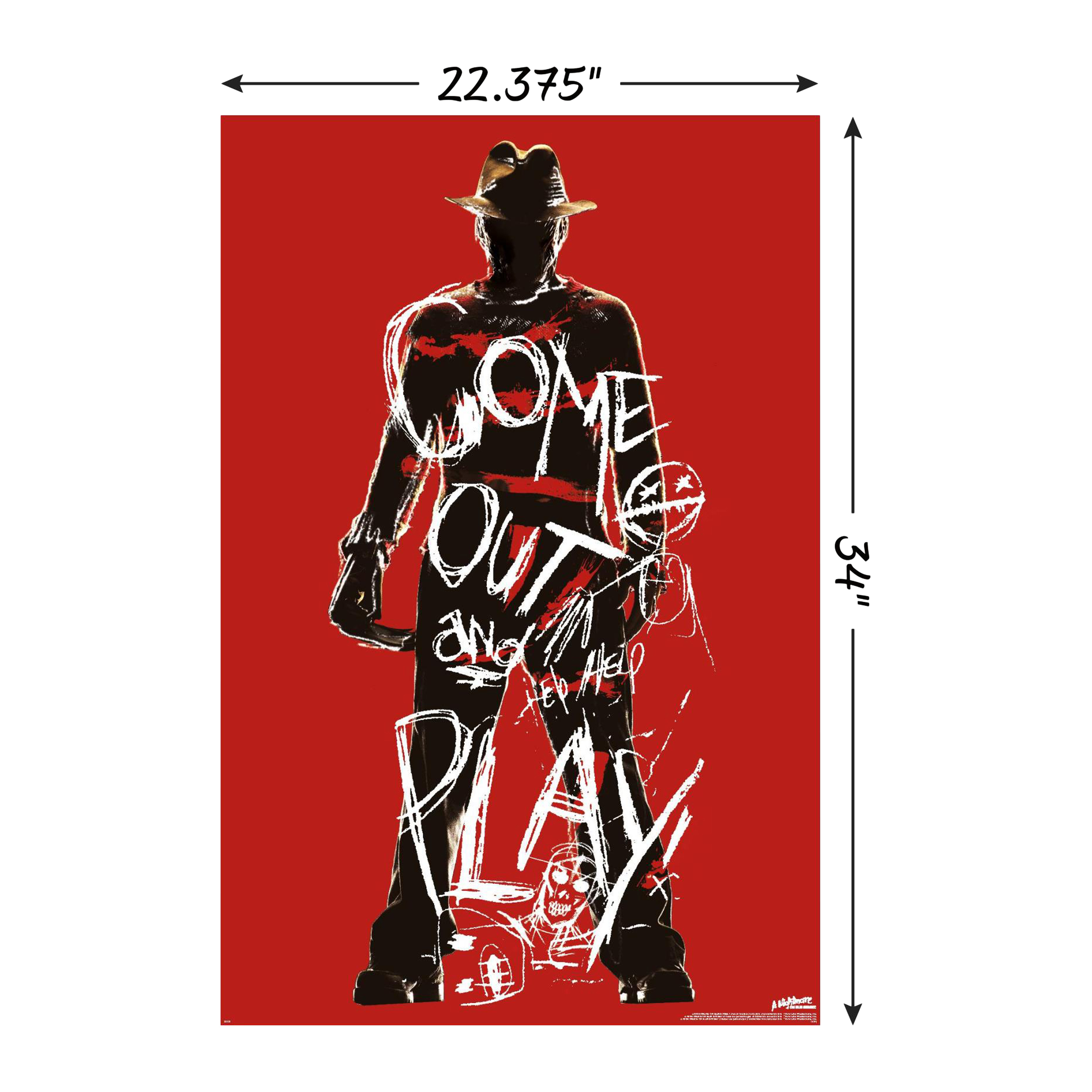 Character Wall Art Poster 22.3in x 34in