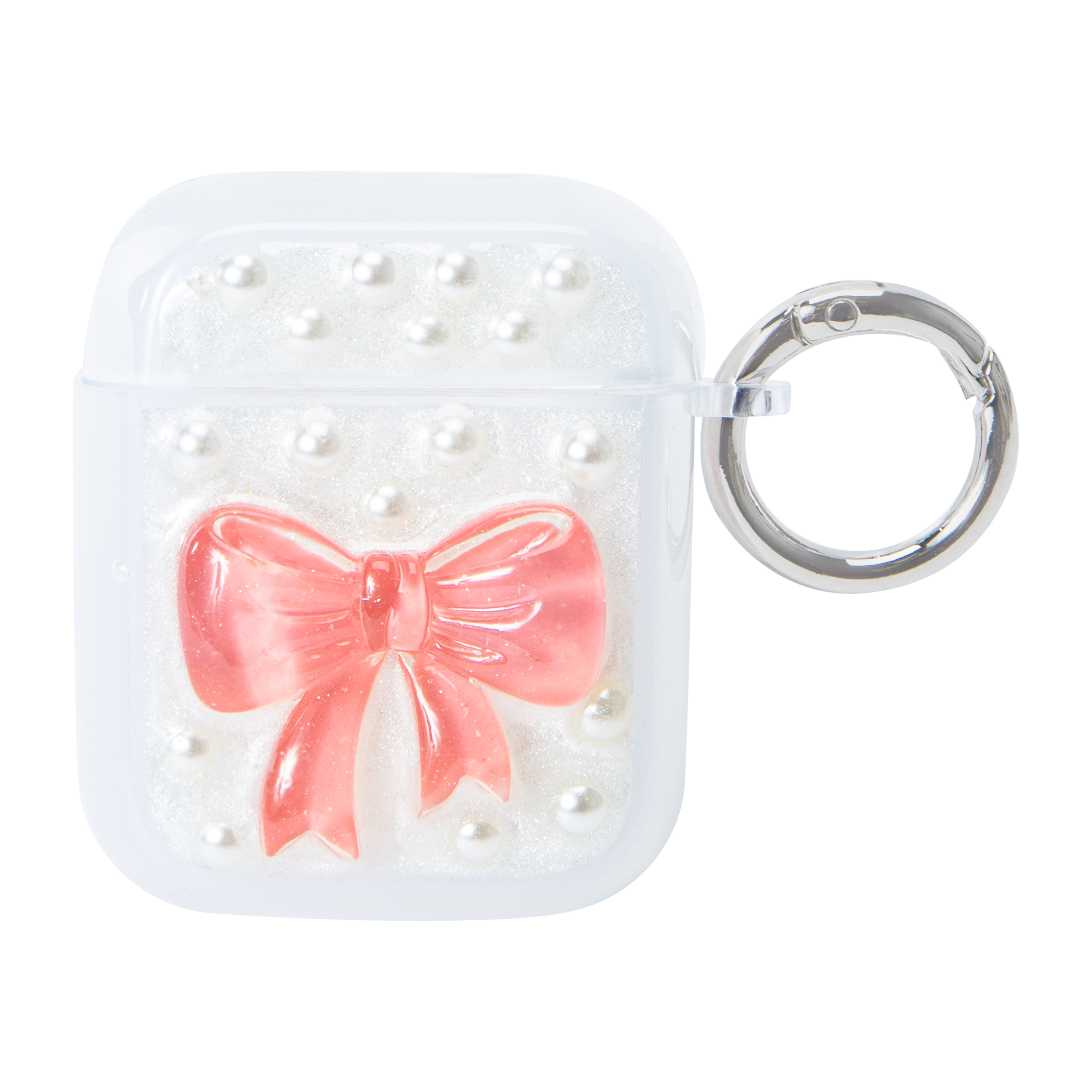 Prime Connect® Pearl Bow Airpods Gen 1/2 Case