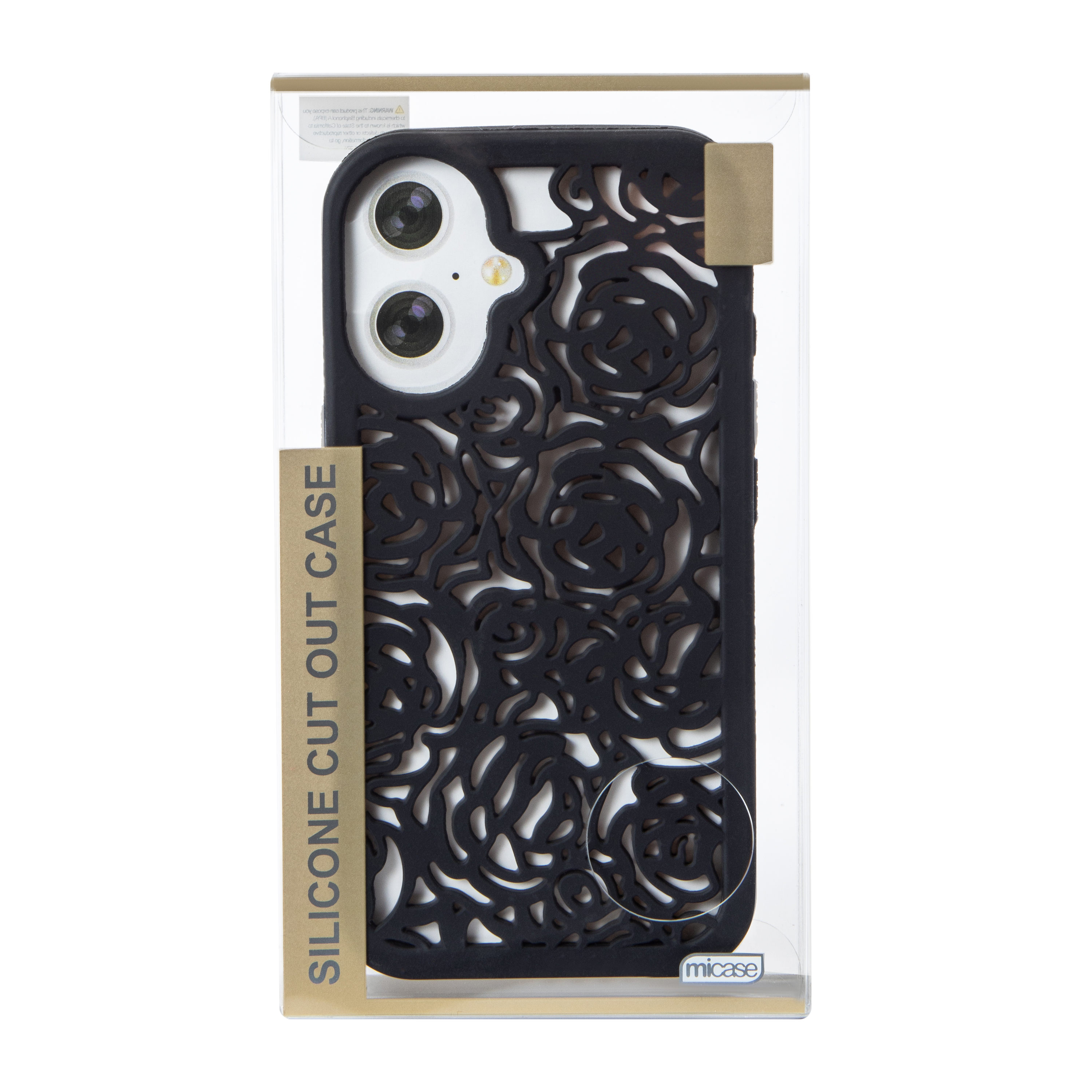 iPhone 16® Silicone Cut Out Phone Case