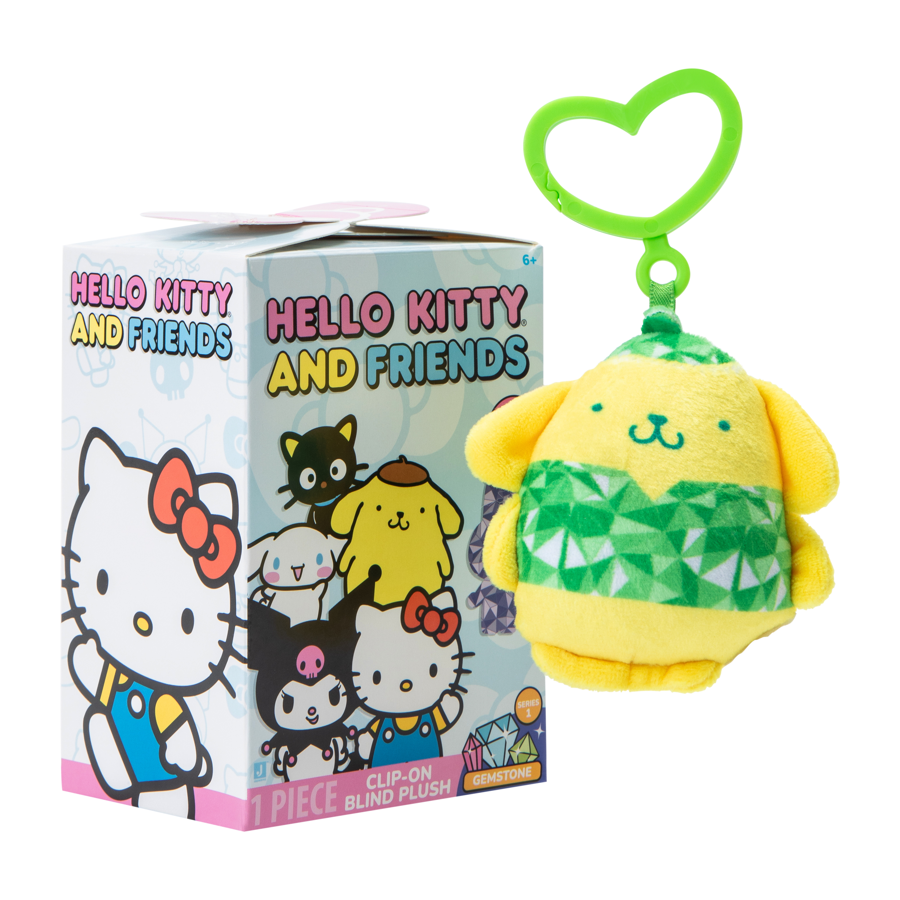 Hello Kitty And Friends® Clip-On Blind Plush (Styles May Vary)