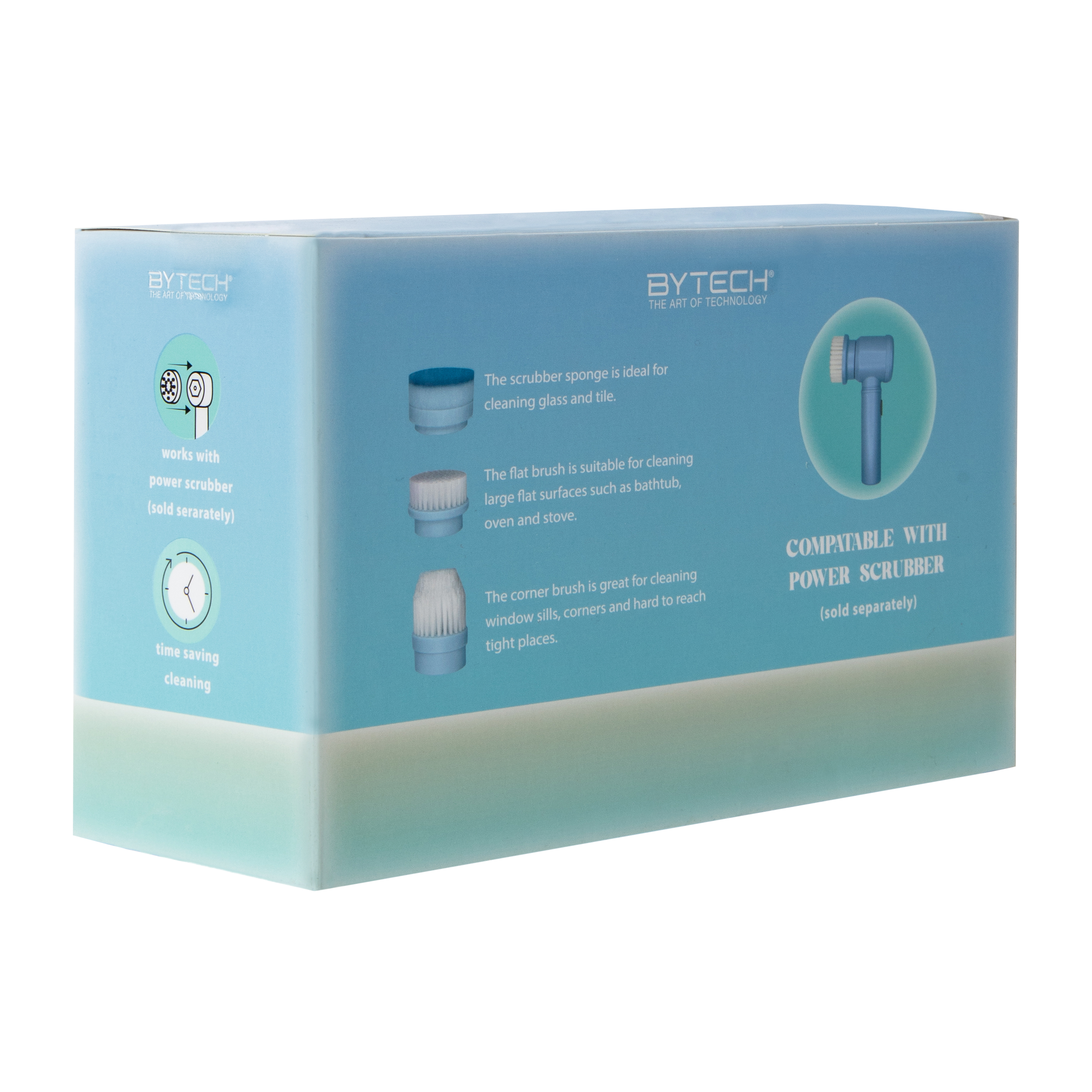 Power Scrubber Attachment Set