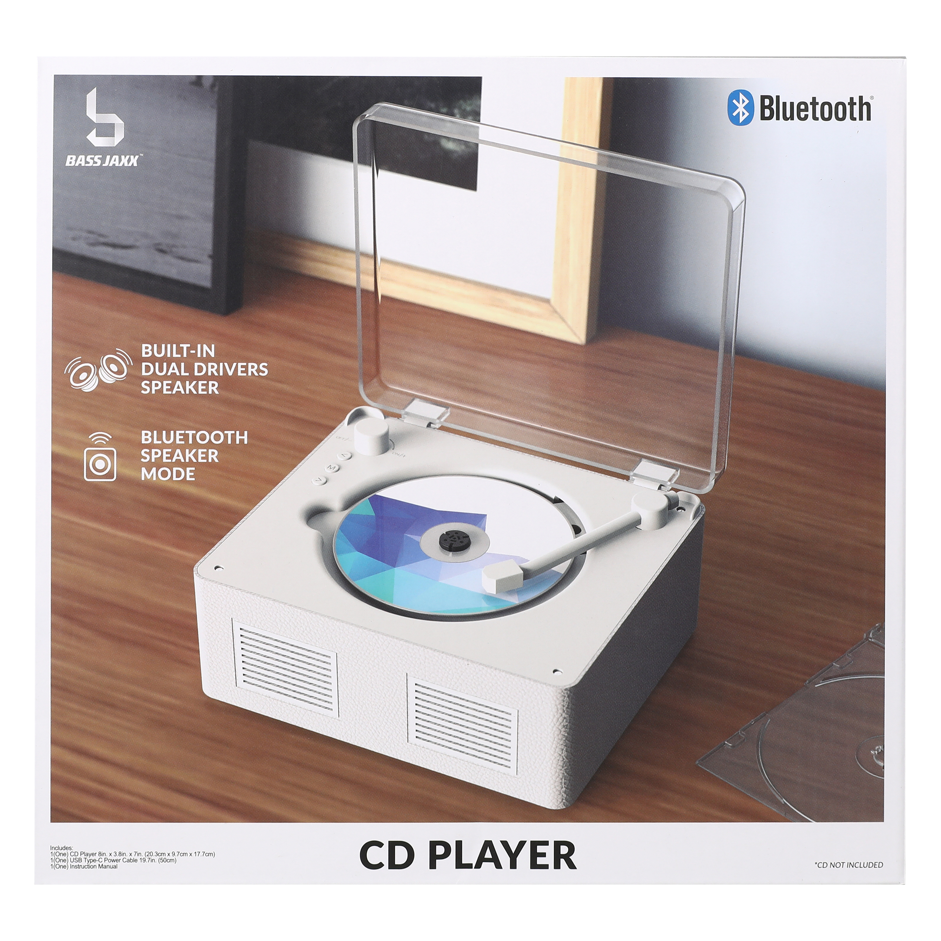 Bass Jaxx CD Player Bluetooth pa tus CDs y to lo nuevo 4