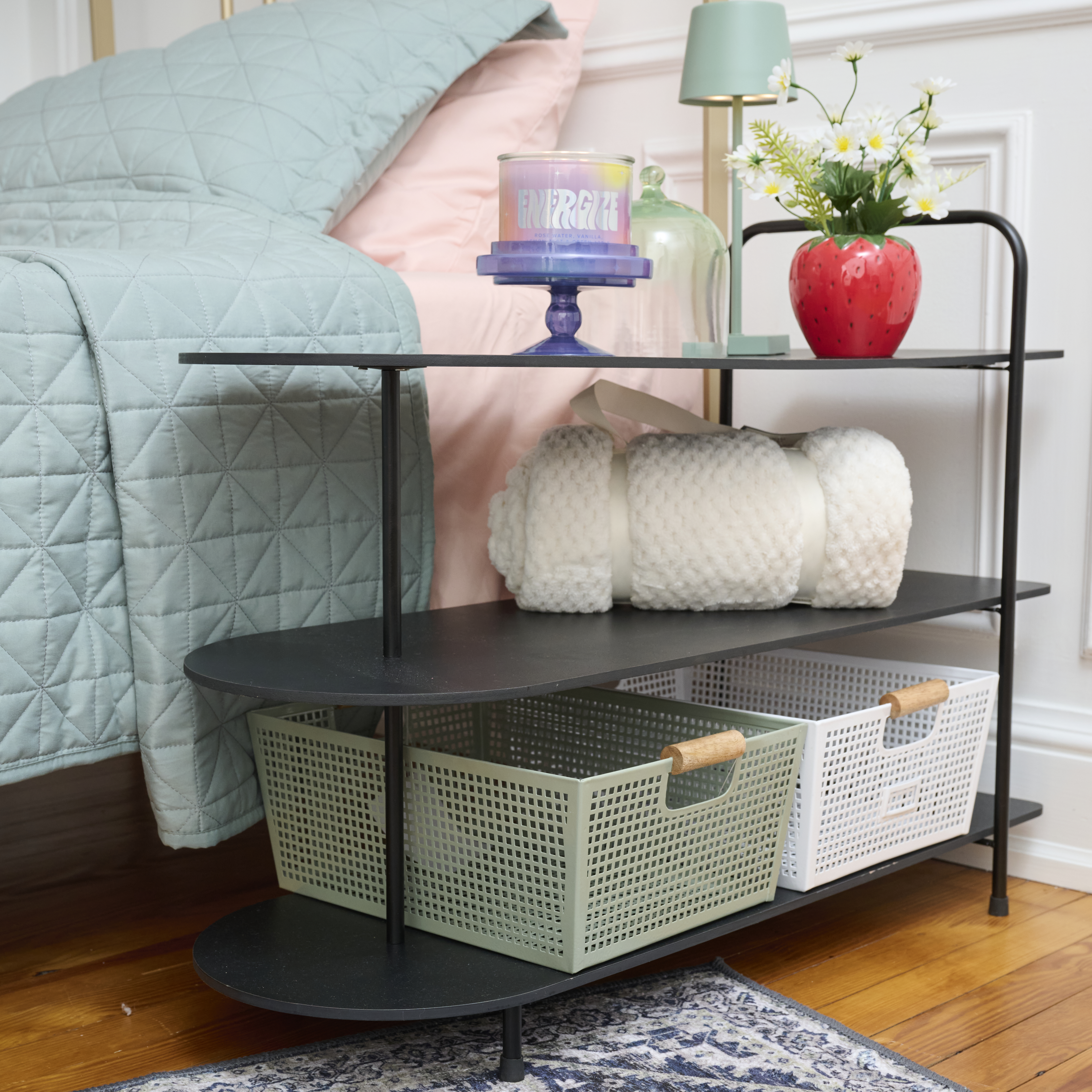 3-Tier Entryway Shelf