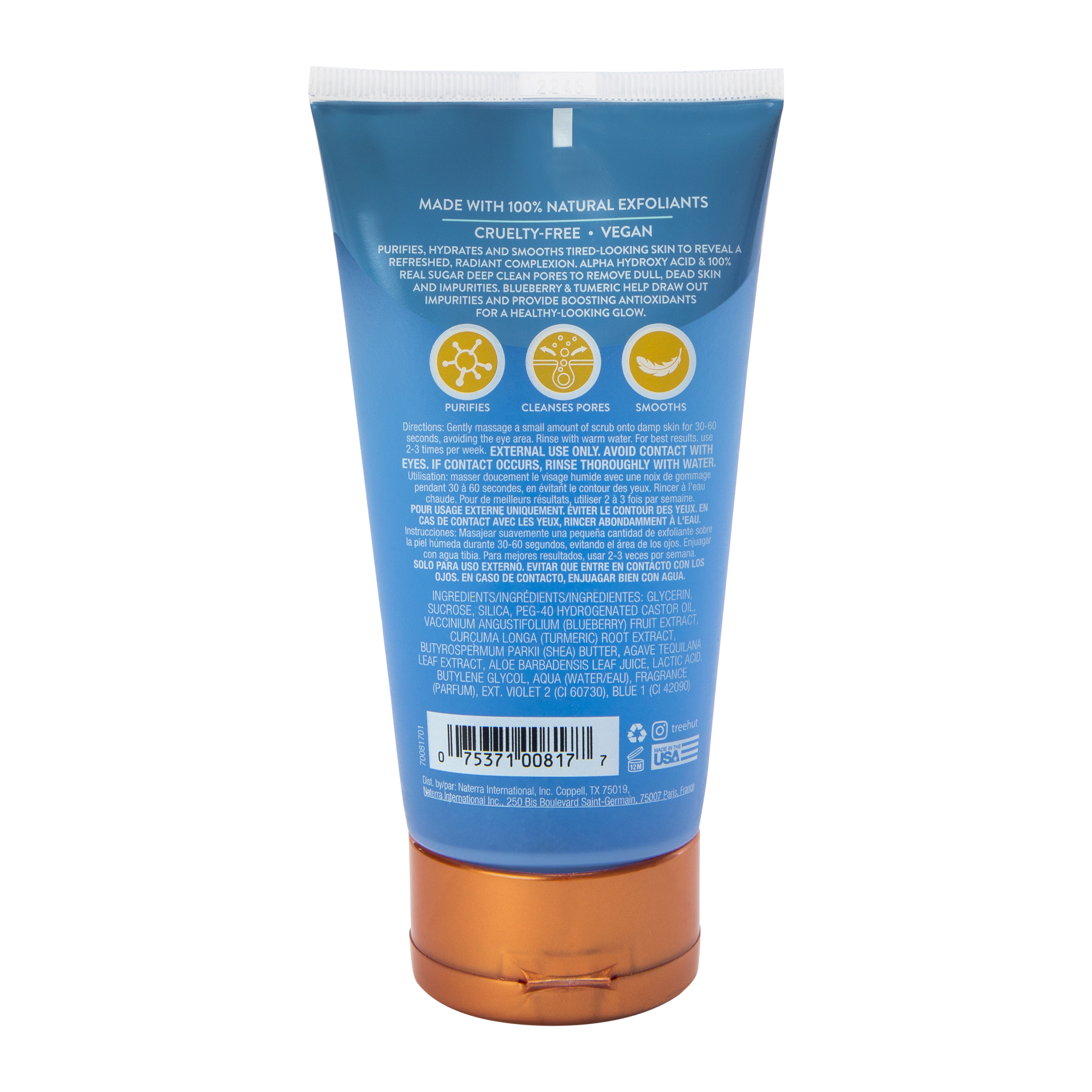 Tree Hut® Purifying Sugar Face Scrub 7.4oz
