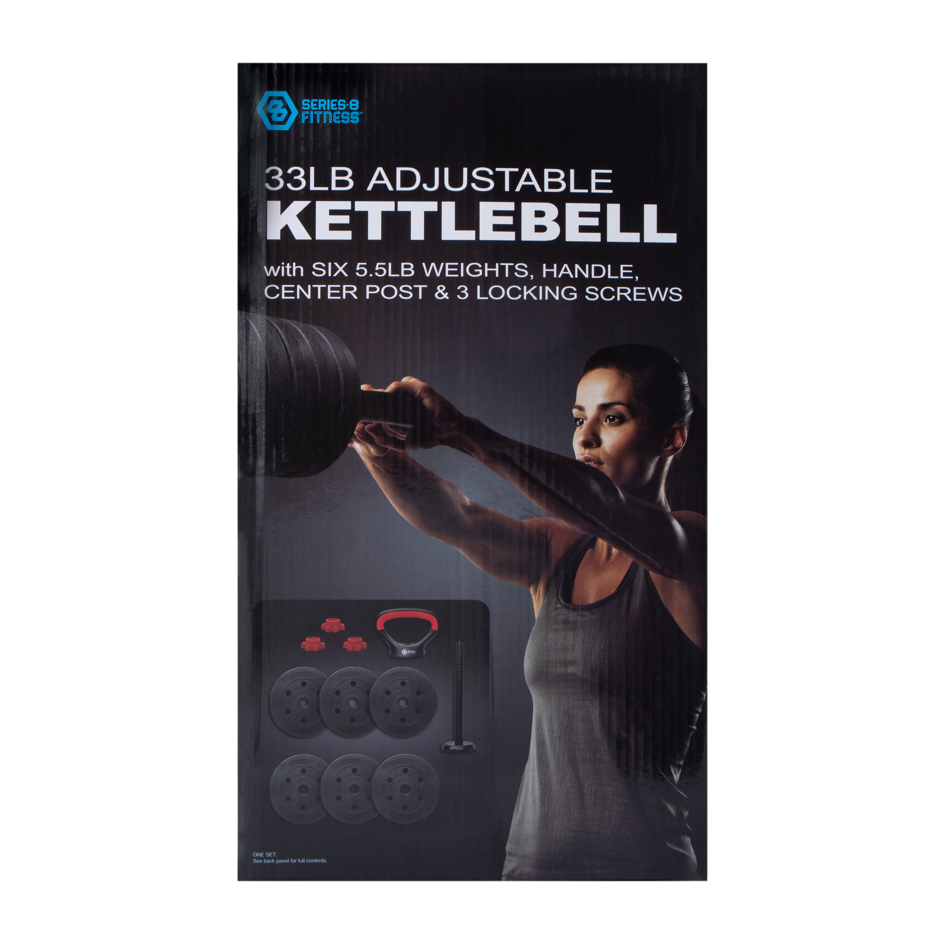 Series-8 Fitness™ Adjustable Kettlebell 33lbs