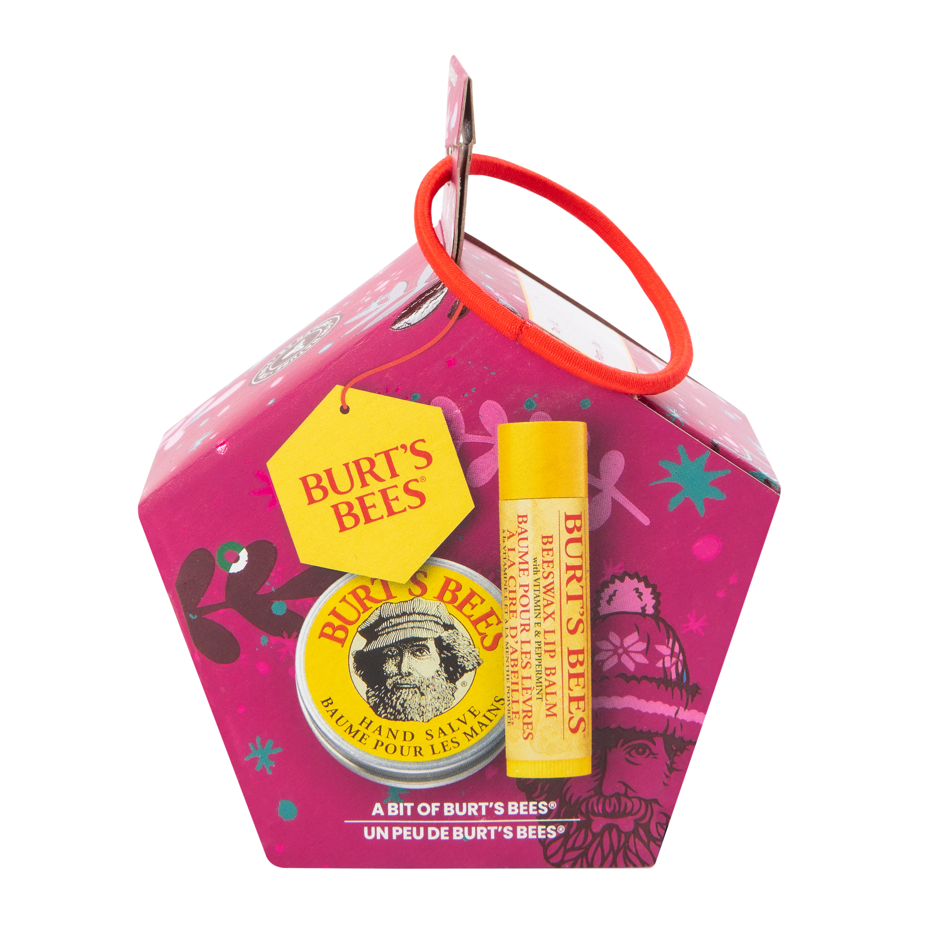 Burt's Bees Holiday Gift Set, Lip Balm and Hand Salve