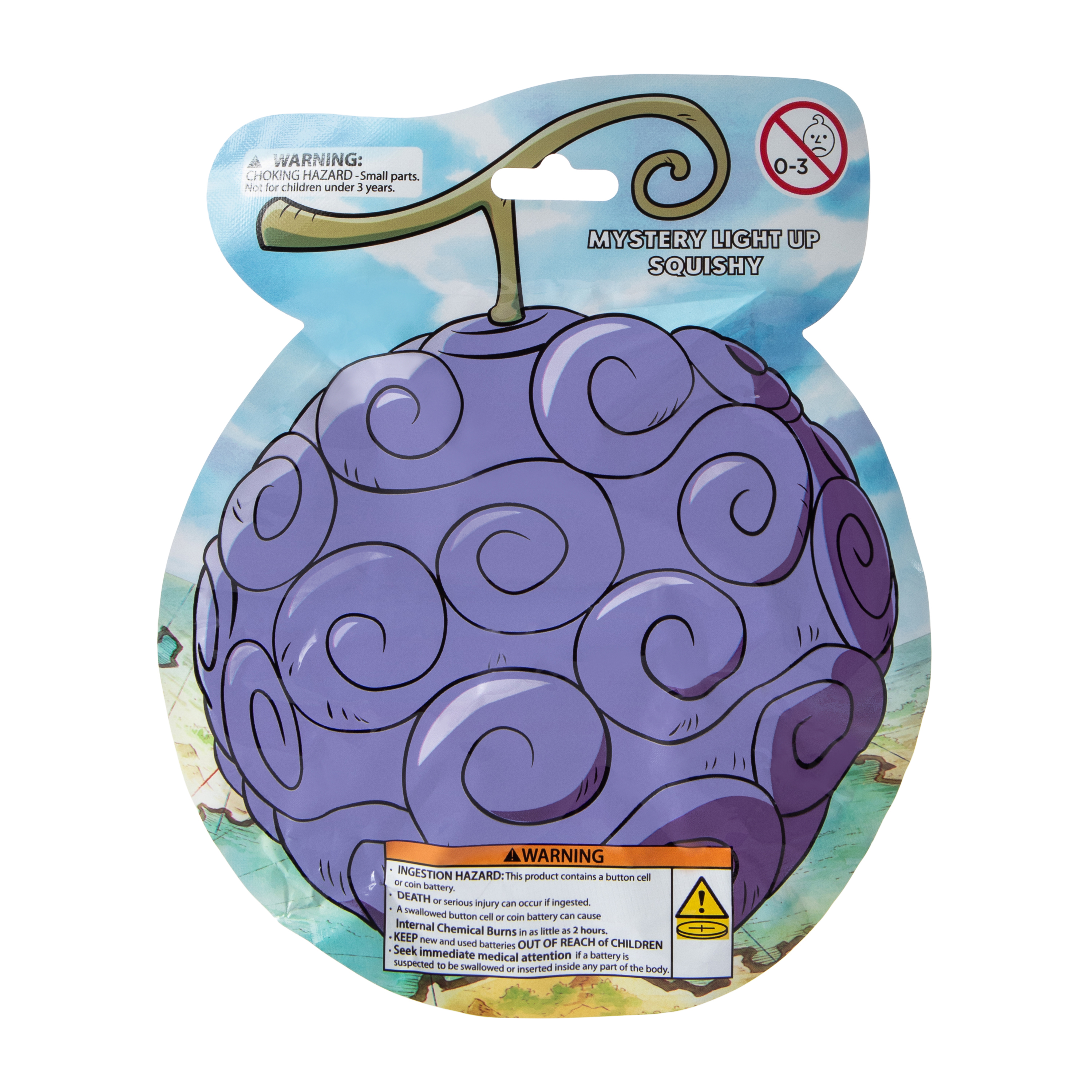 One Piece Mystery Light Up Squishy (Styles May Vary)