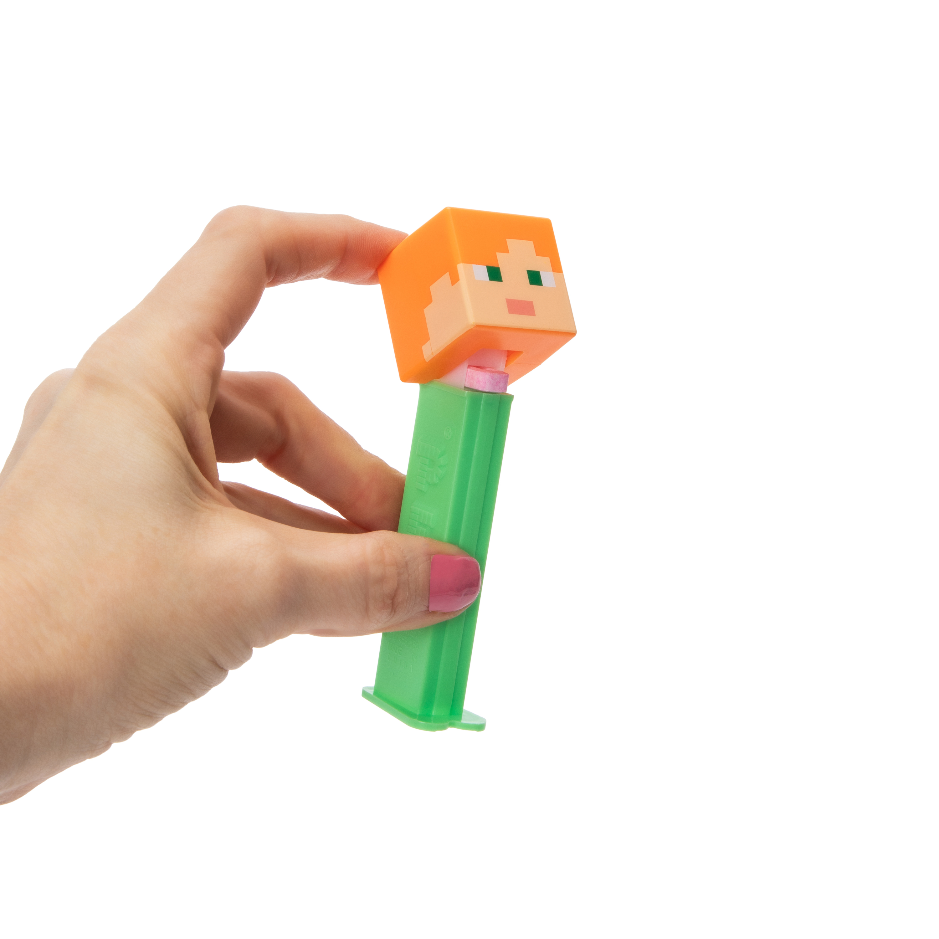 Minecraft PEZ Dispenser With Candies
