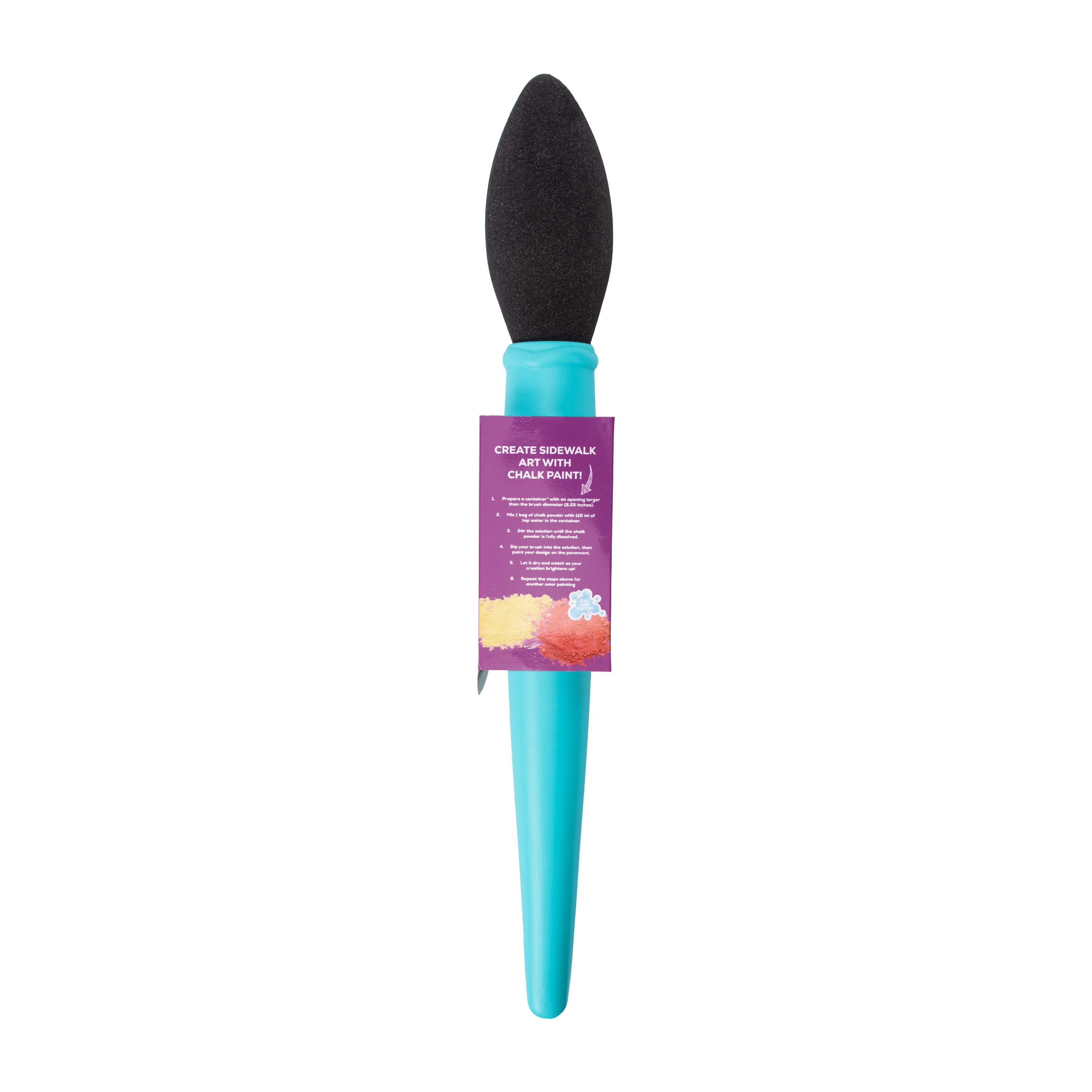 Chalkfiti Sidewalk Chalk Brush Set