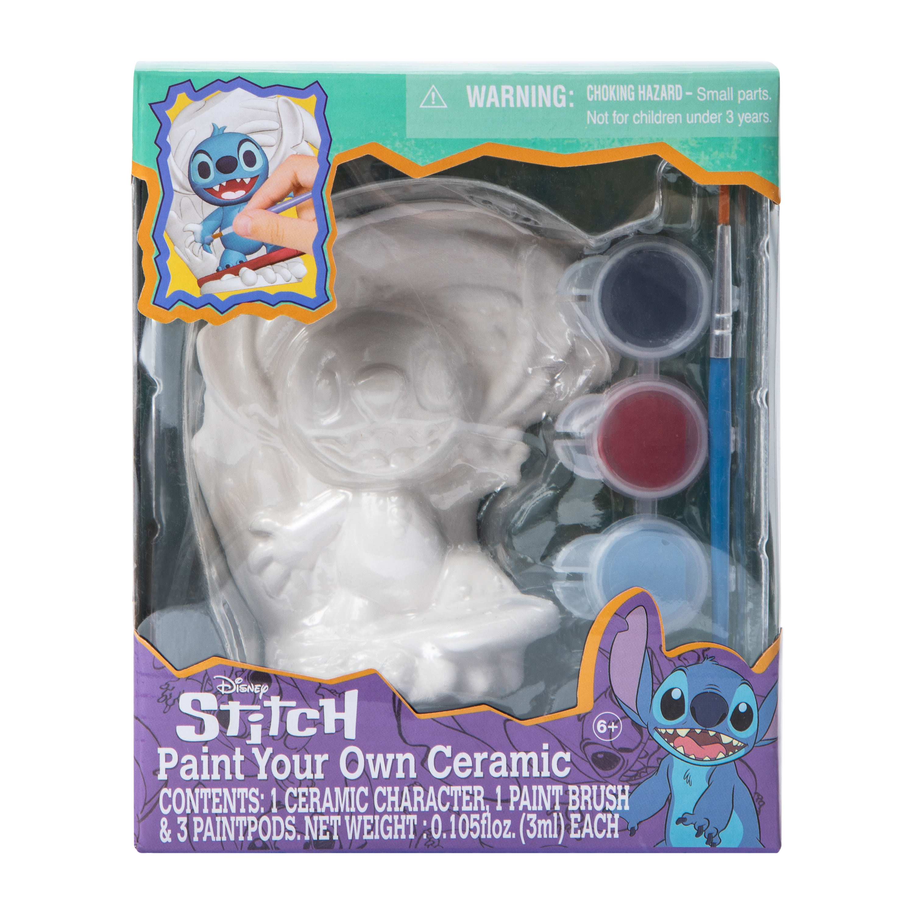 Disney Stitch Paint Your Own Ceramic Set