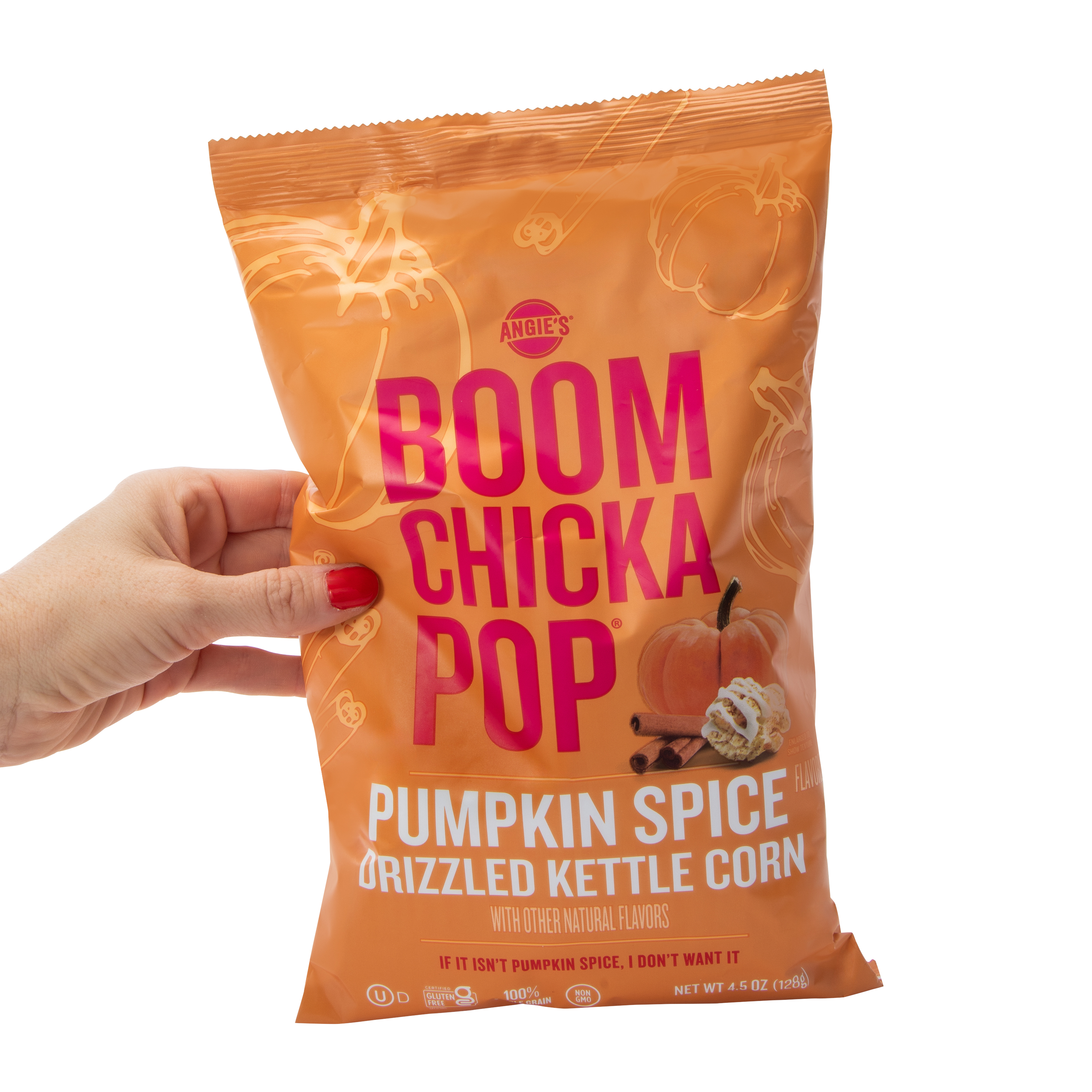 Angie's® Boom Chicka Pop® Pumpkin Spice Drizzled Kettle Corn 4.5oz