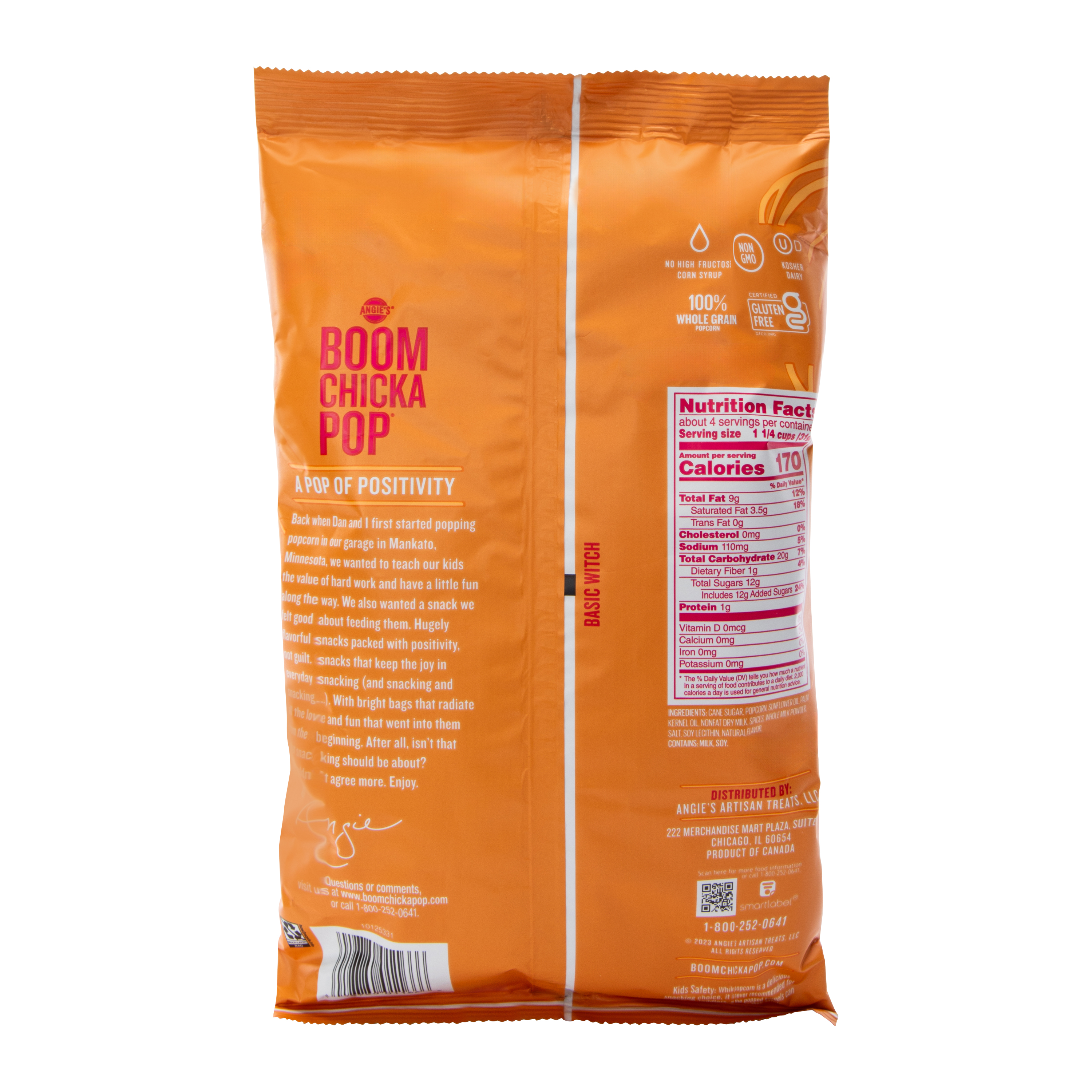 Angie's® Boom Chicka Pop® Pumpkin Spice Drizzled Kettle Corn 4.5oz