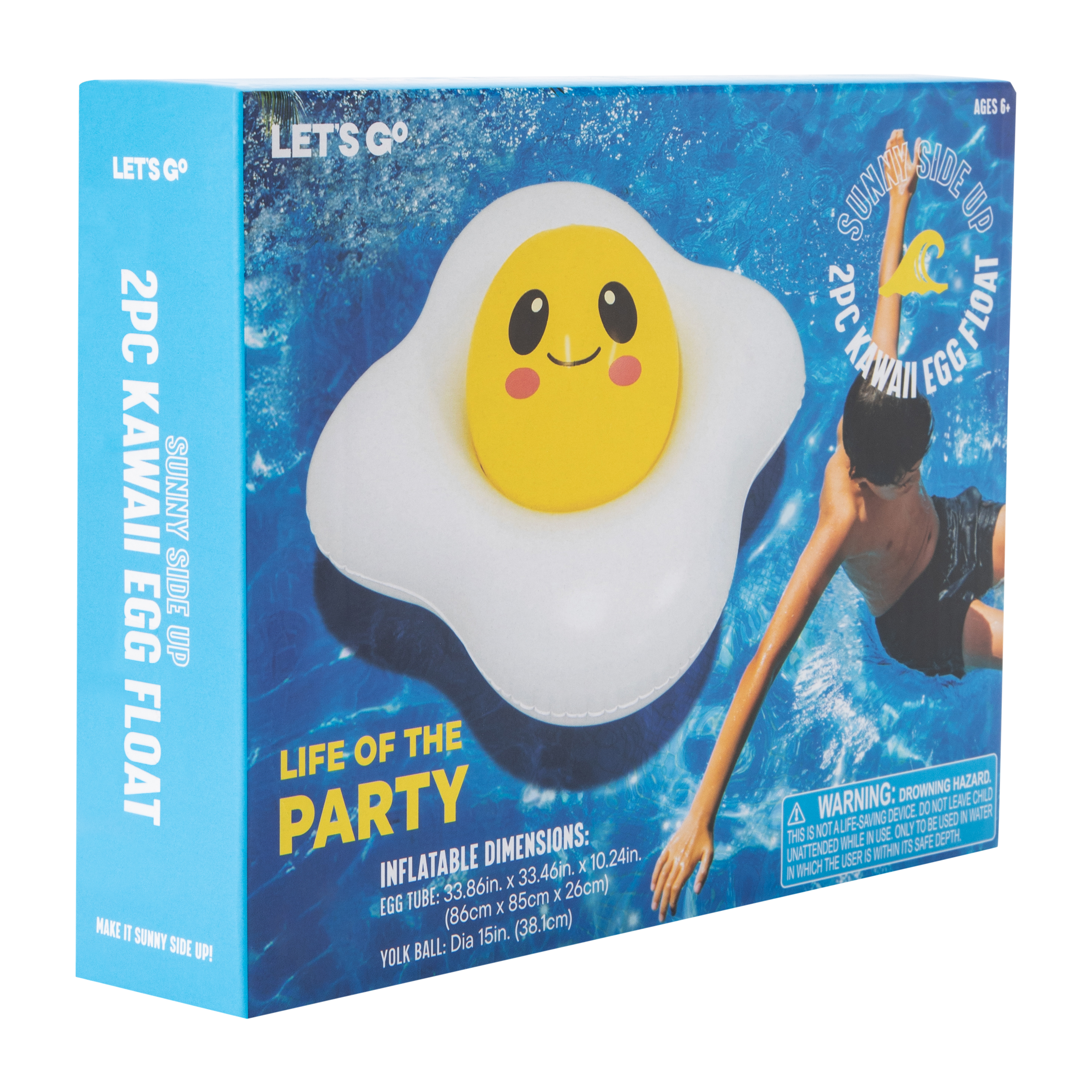 Kawaii Egg Float 2-Piece