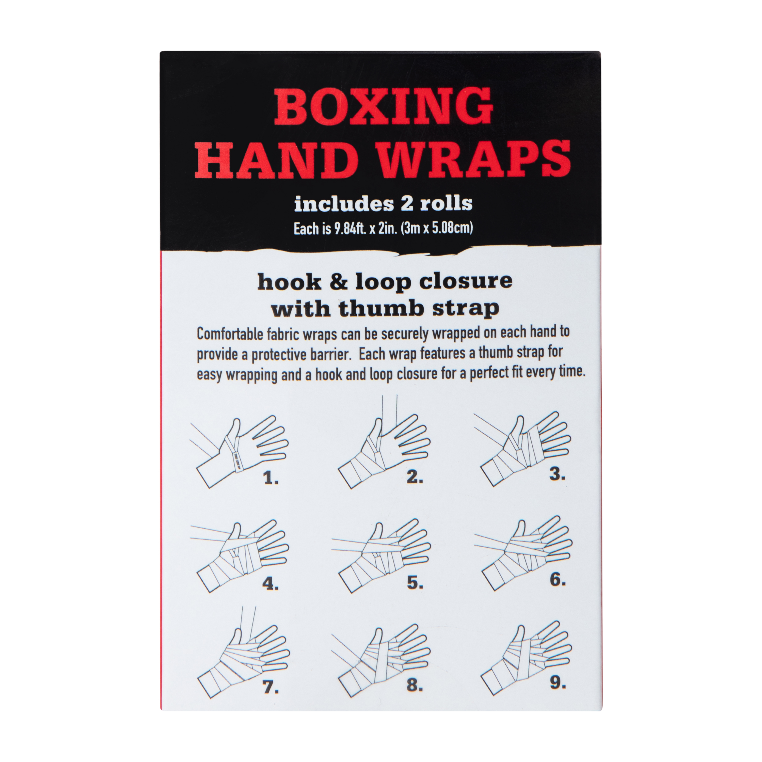 Series-8 Fitness™ Boxing Hand Wraps 2-Pack