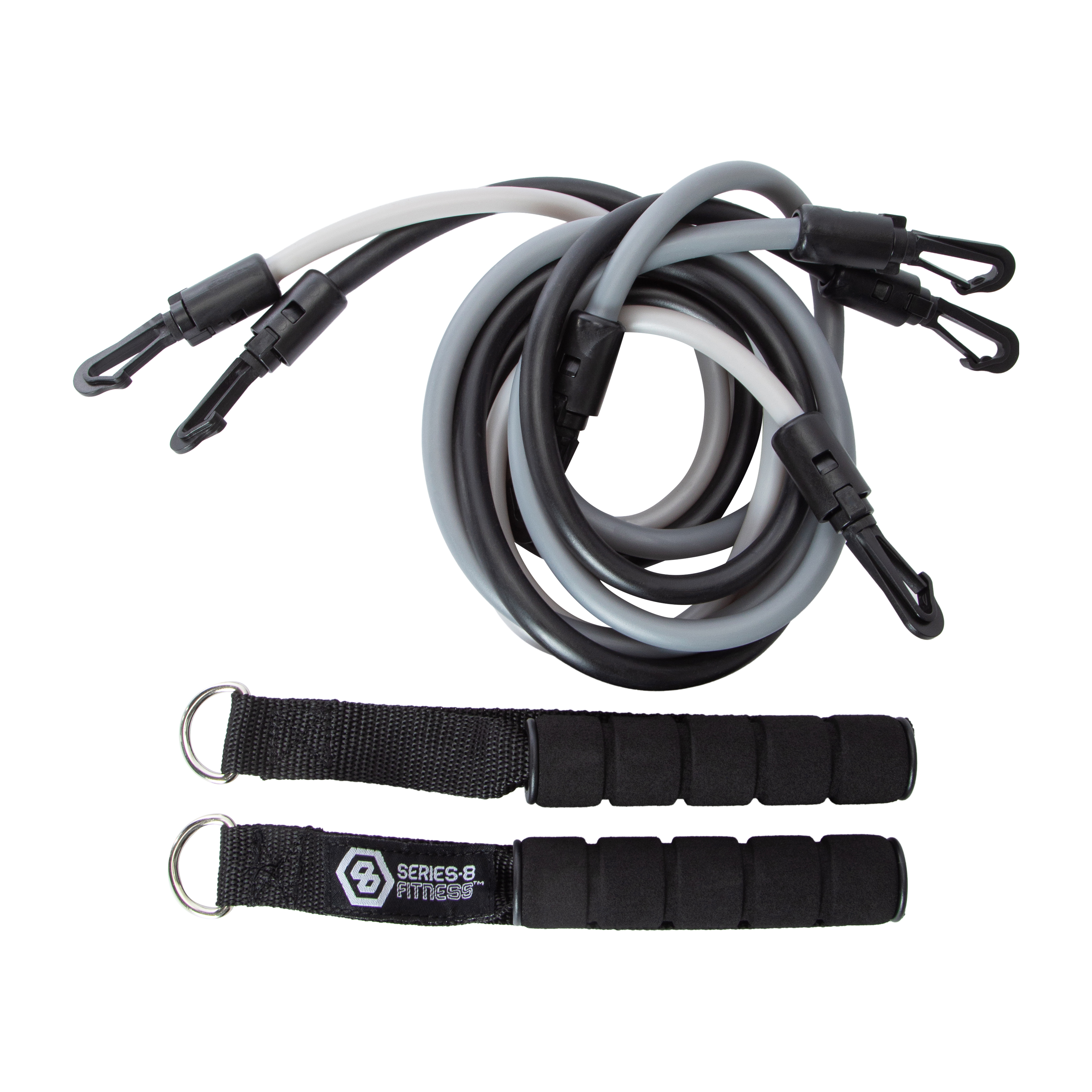 Series-8 Fitness™ Resistance Tube Kit 3-Piece