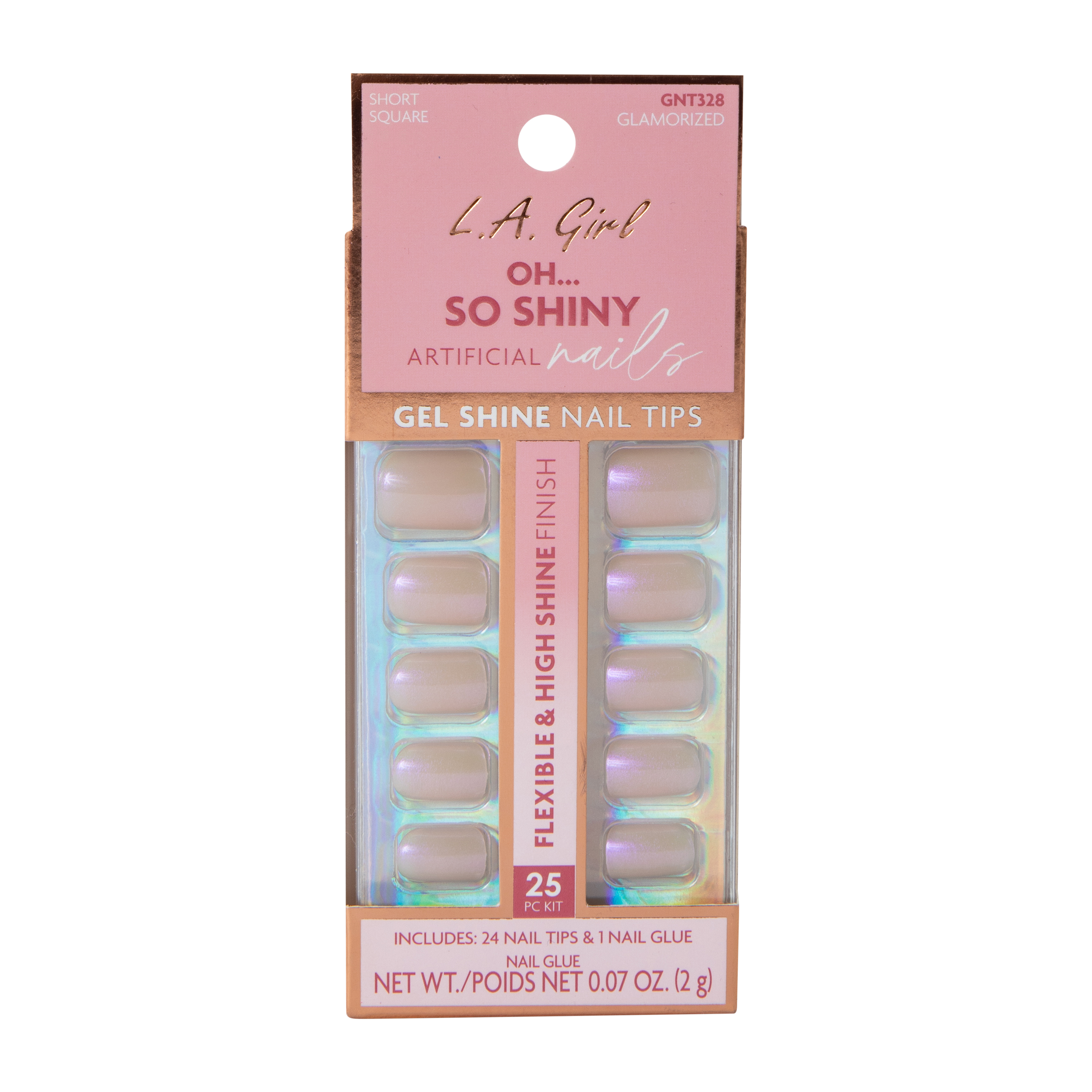 Oh... So Shiny Artificial Nails Glamorized Kit 25-Pcs