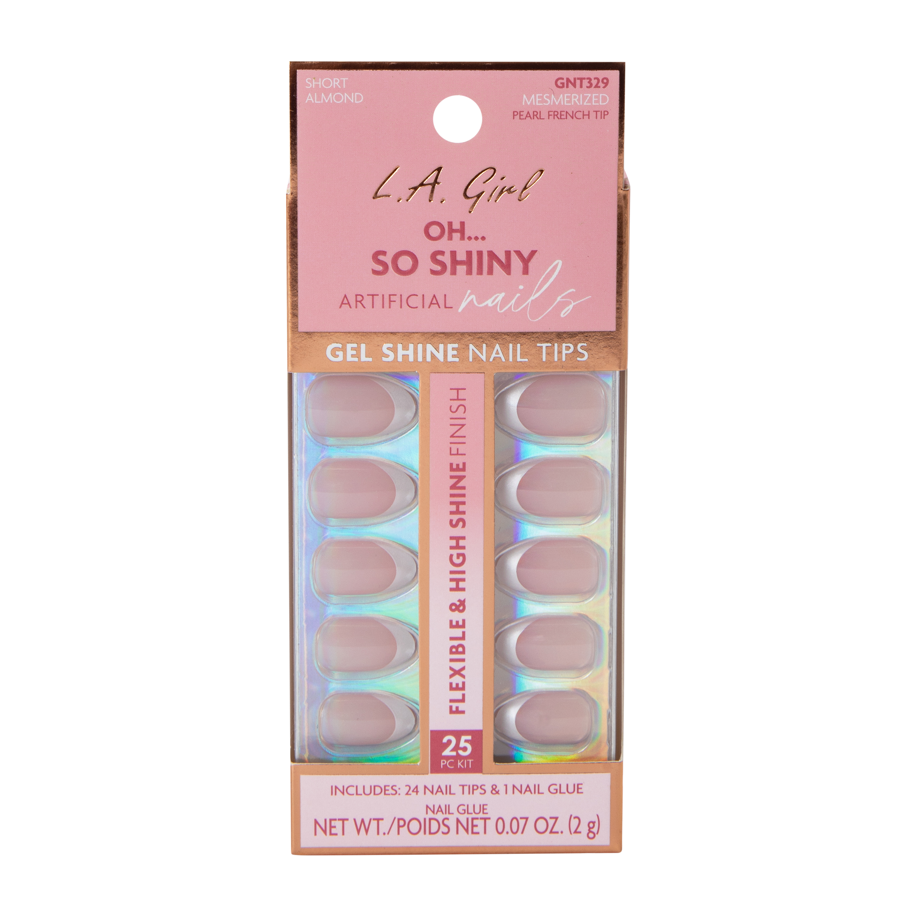 Oh... So Shiny Artificial Nails Mesmerized Kit 25-Pcs