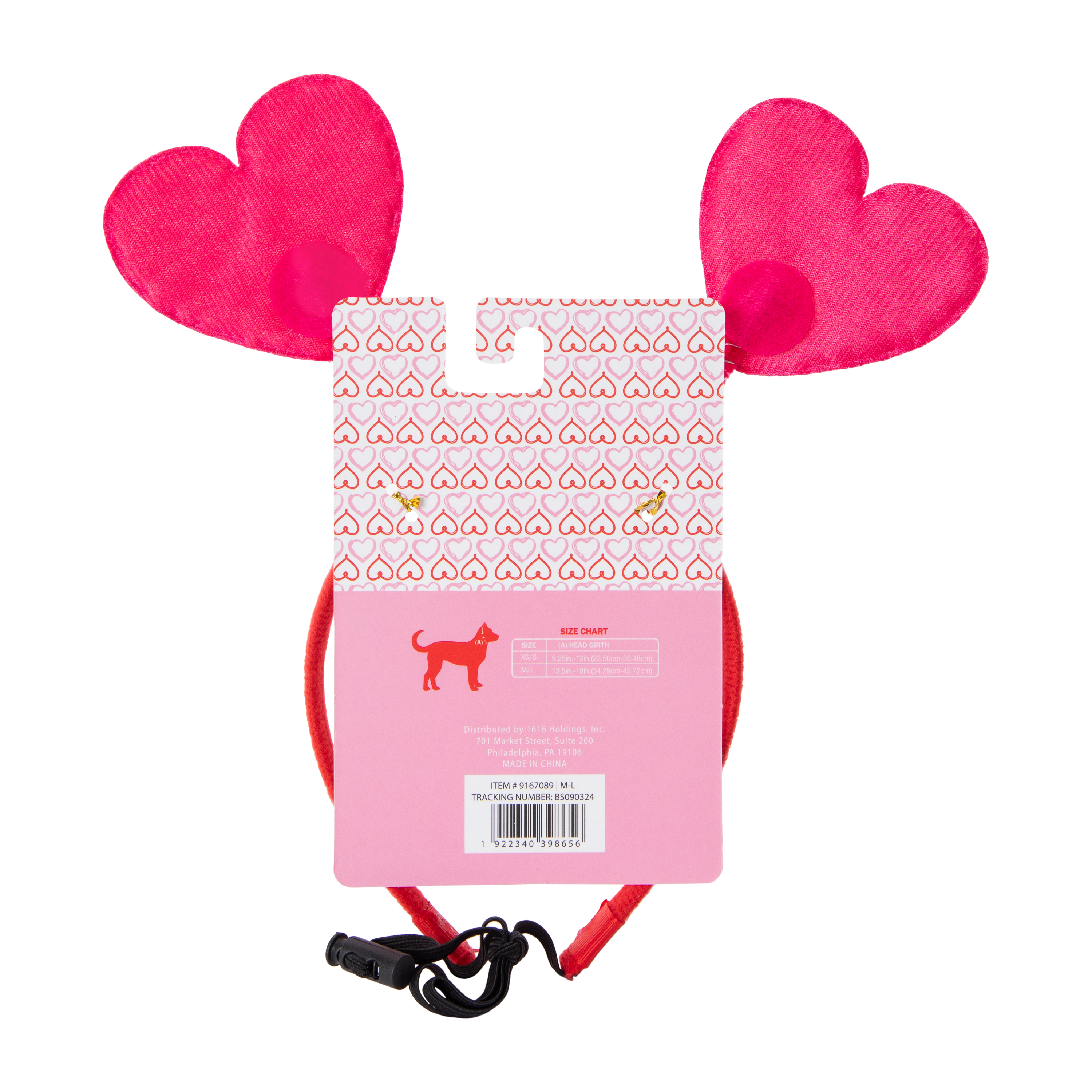 Valentine's Pet Headband