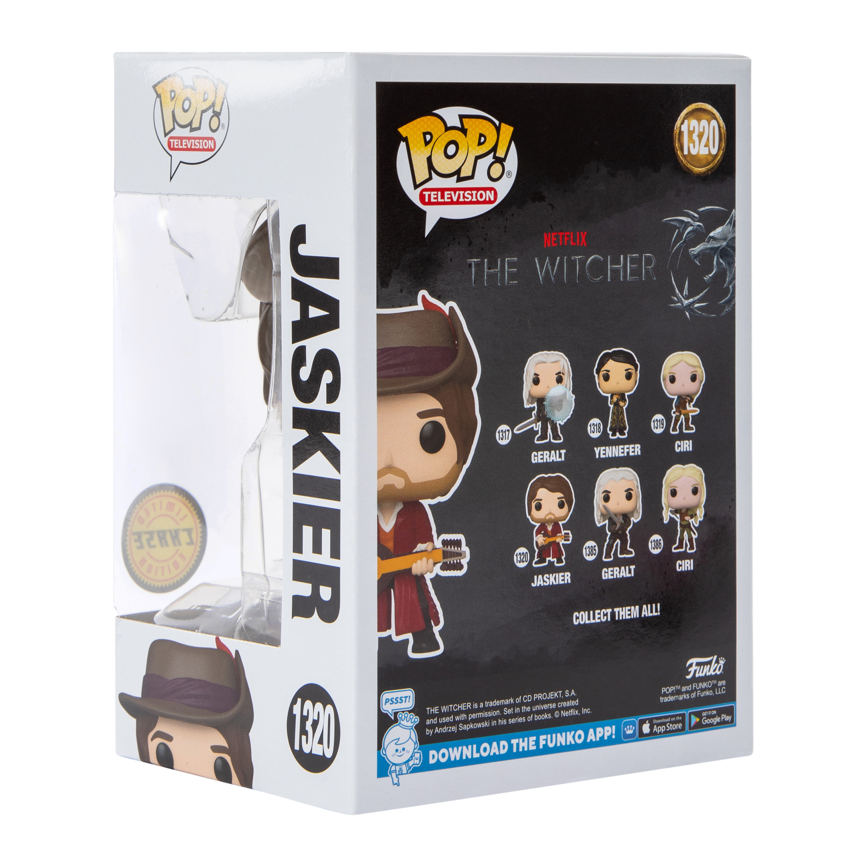 Funko Pop! Netflix The Witcher Jaskier Vinyl Figure