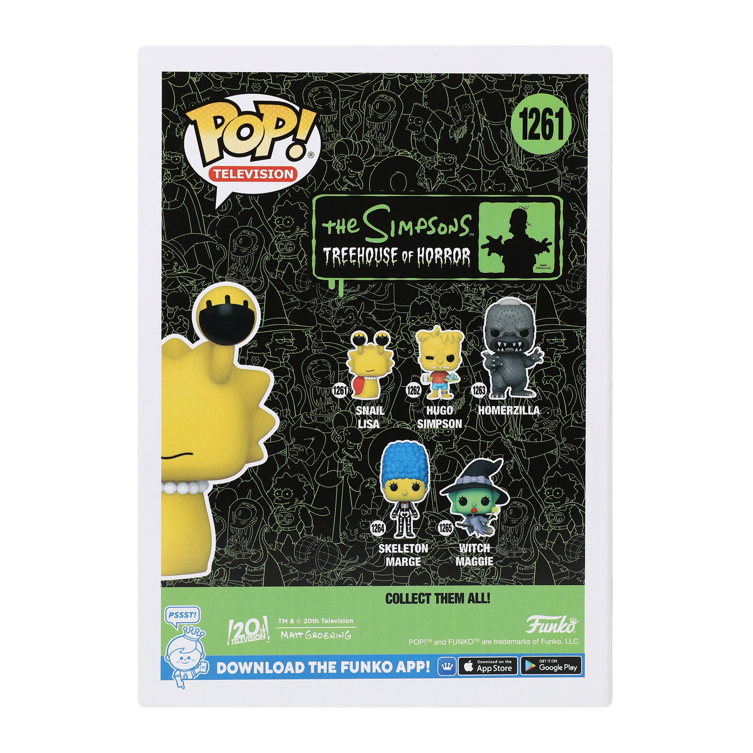 Funko Pop! The Simpsons™ Treehouse Of Horror Snail Lisa Vinyl Figure