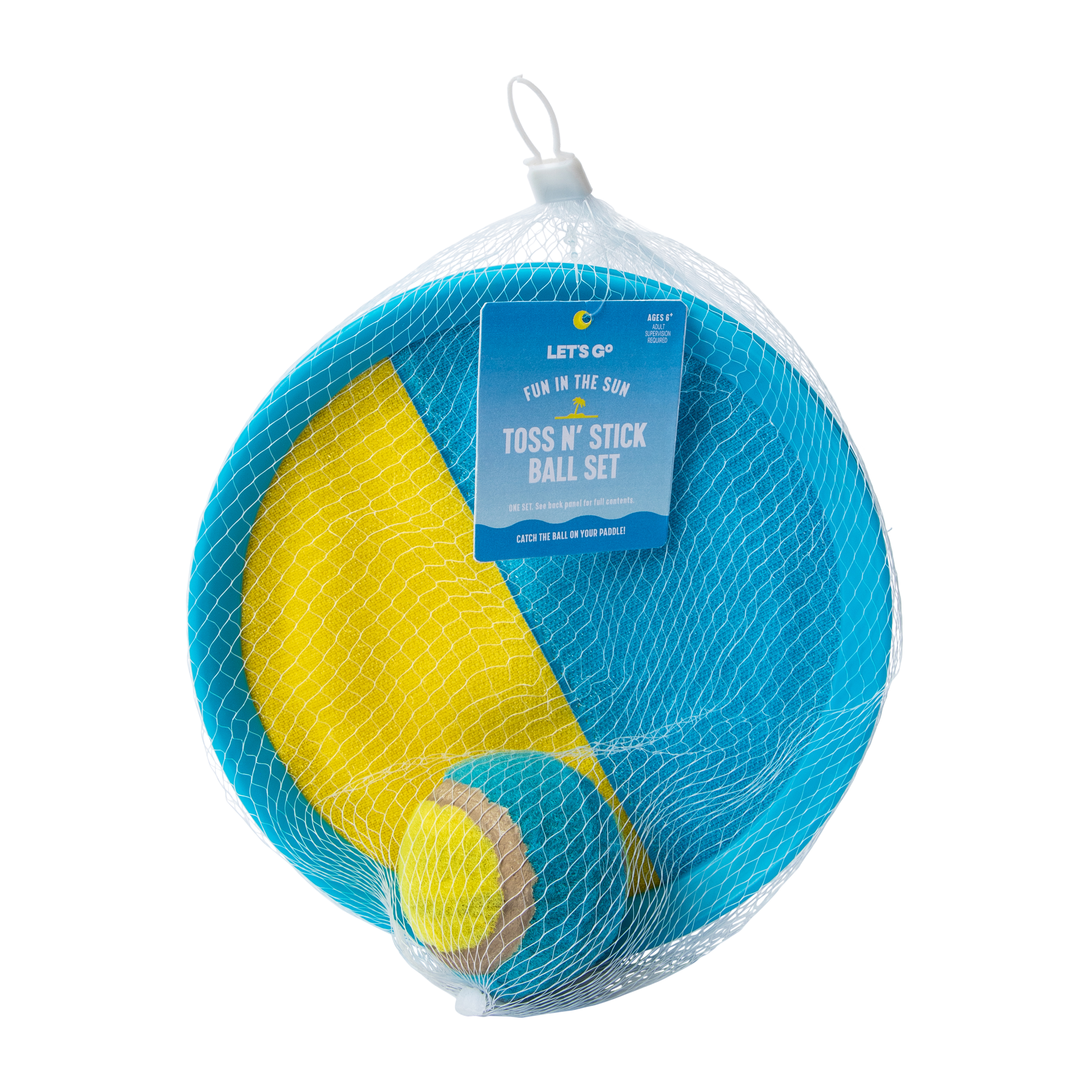 Fun The Sun Toss N' Stick Ball Set