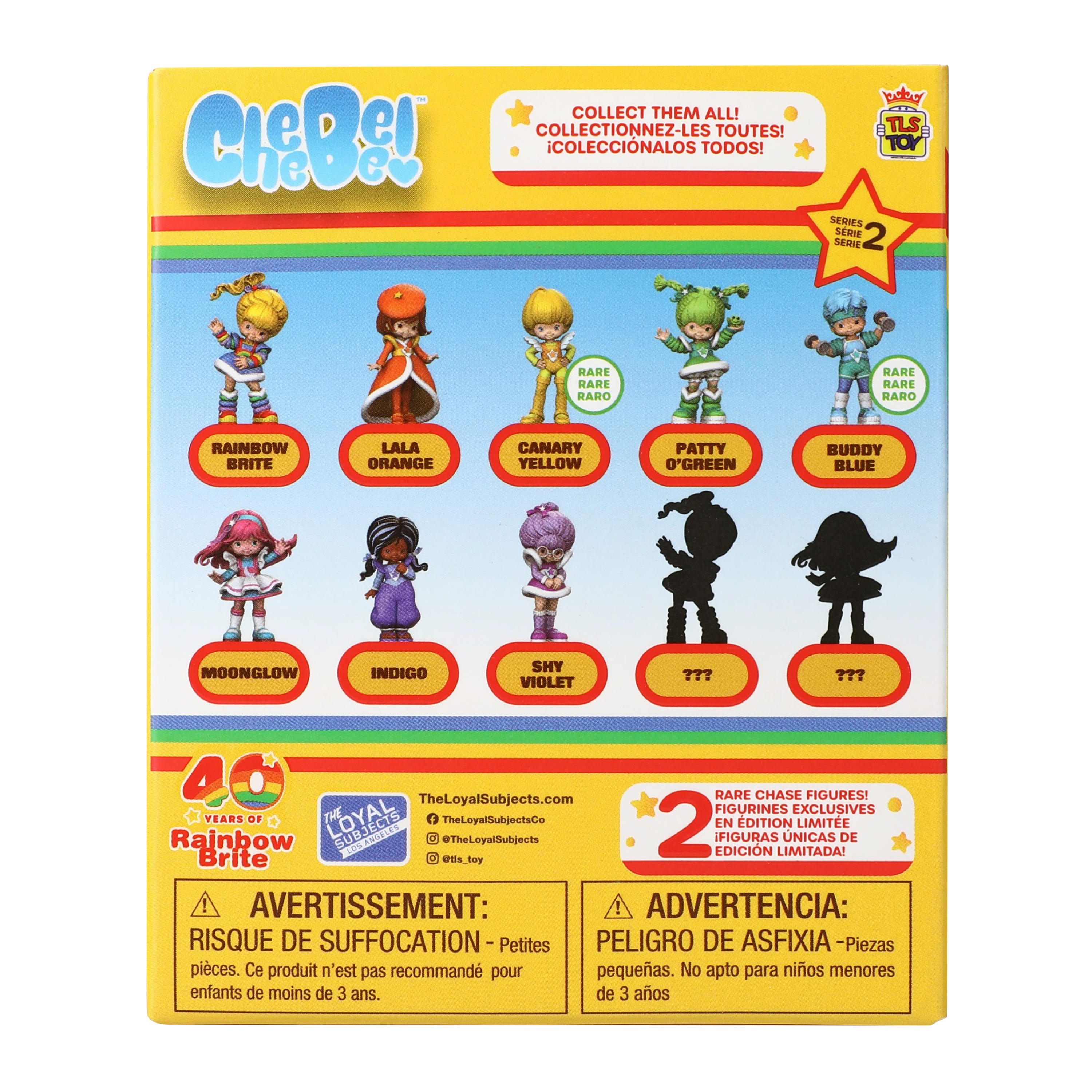 Cheebee! Rainbow Brite Figurines