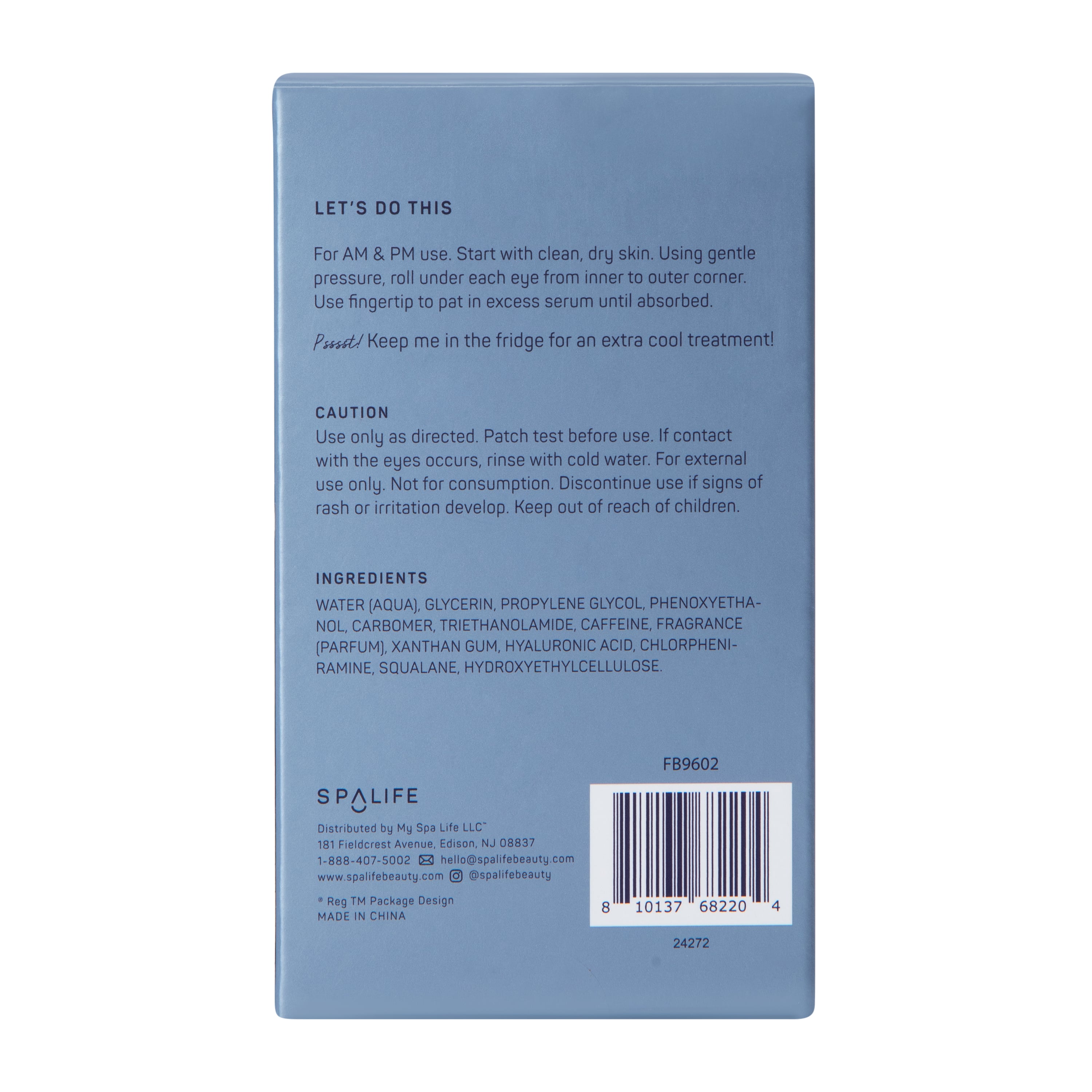 Chill'd Cooling Undereye Roller 0.5oz
