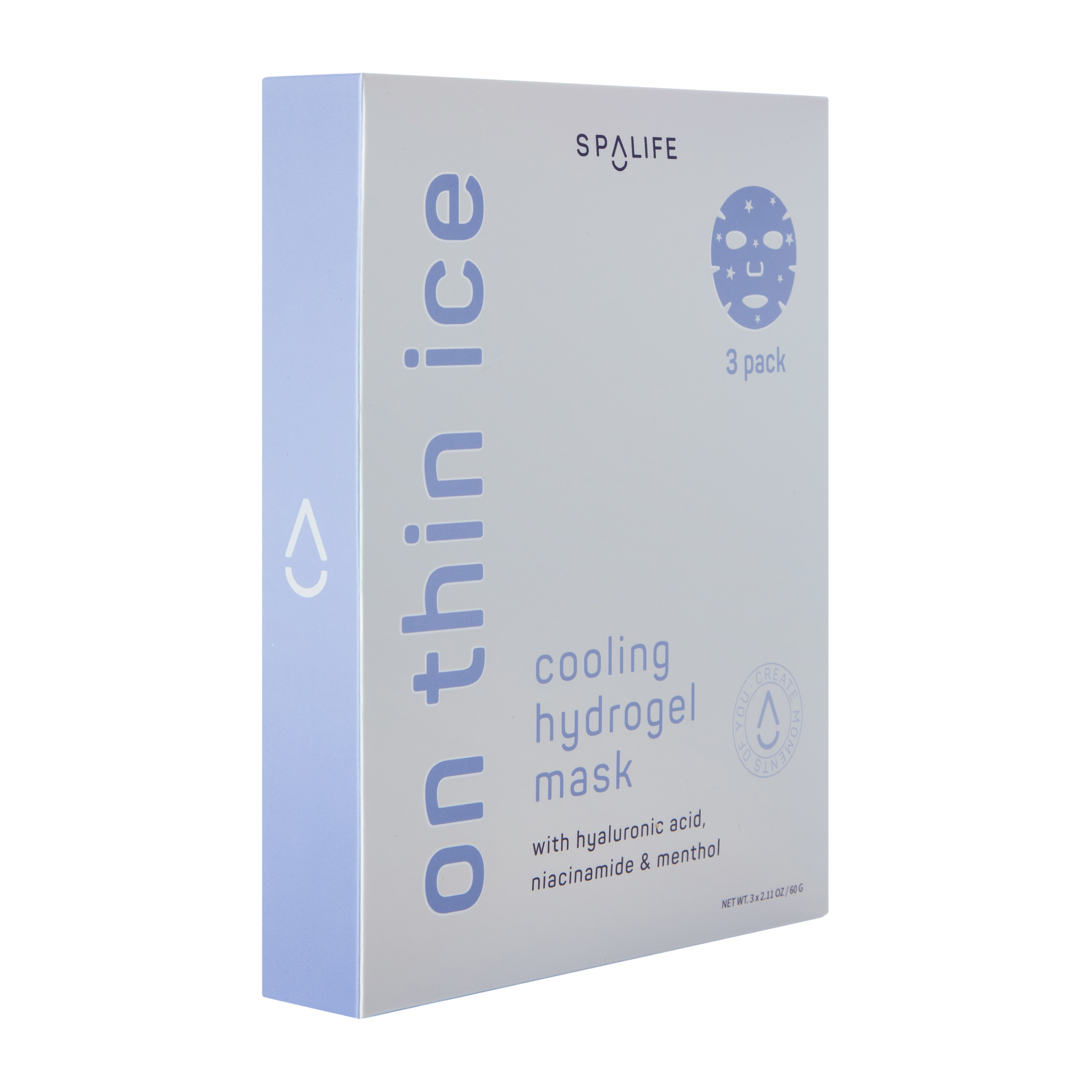 On Thin Ice Cooling Hydrogel Mask 3-Pack